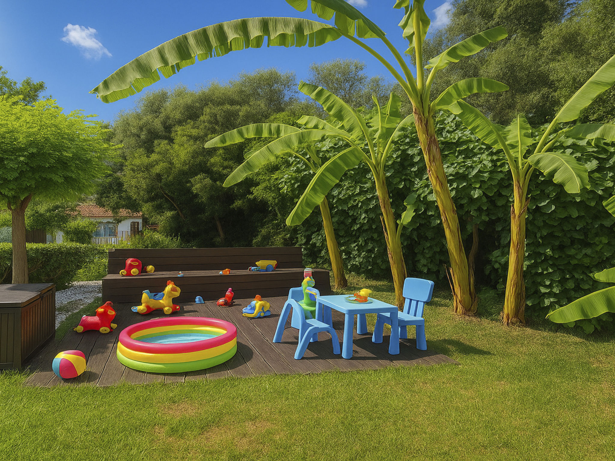 Villa Kleines Paradies-Binnen