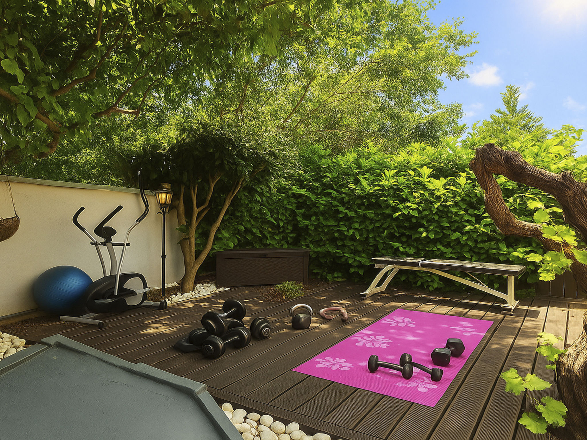 Villa Kleines Paradies-Binnen