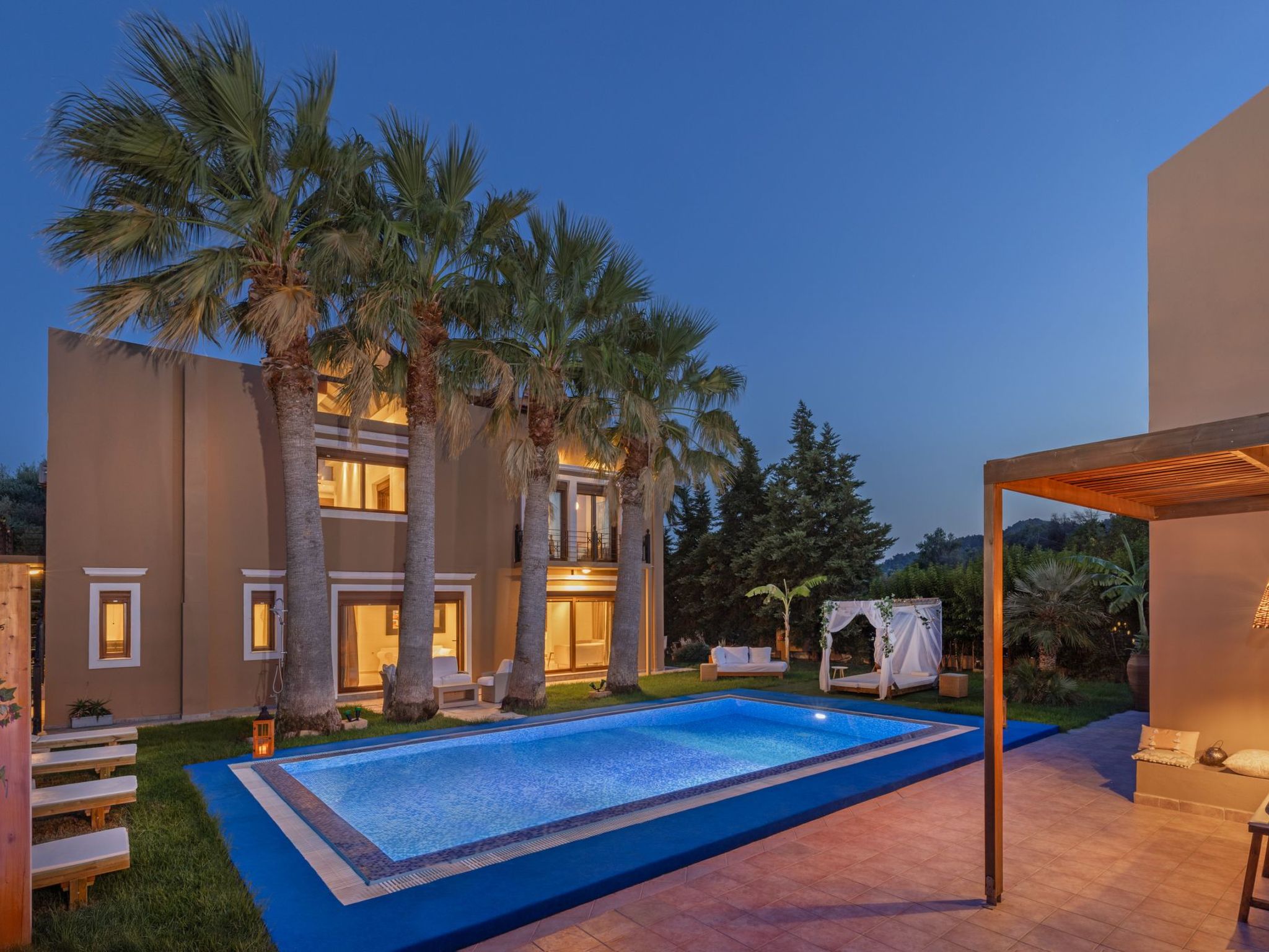 Luxusvilla Rhodos-Dedans