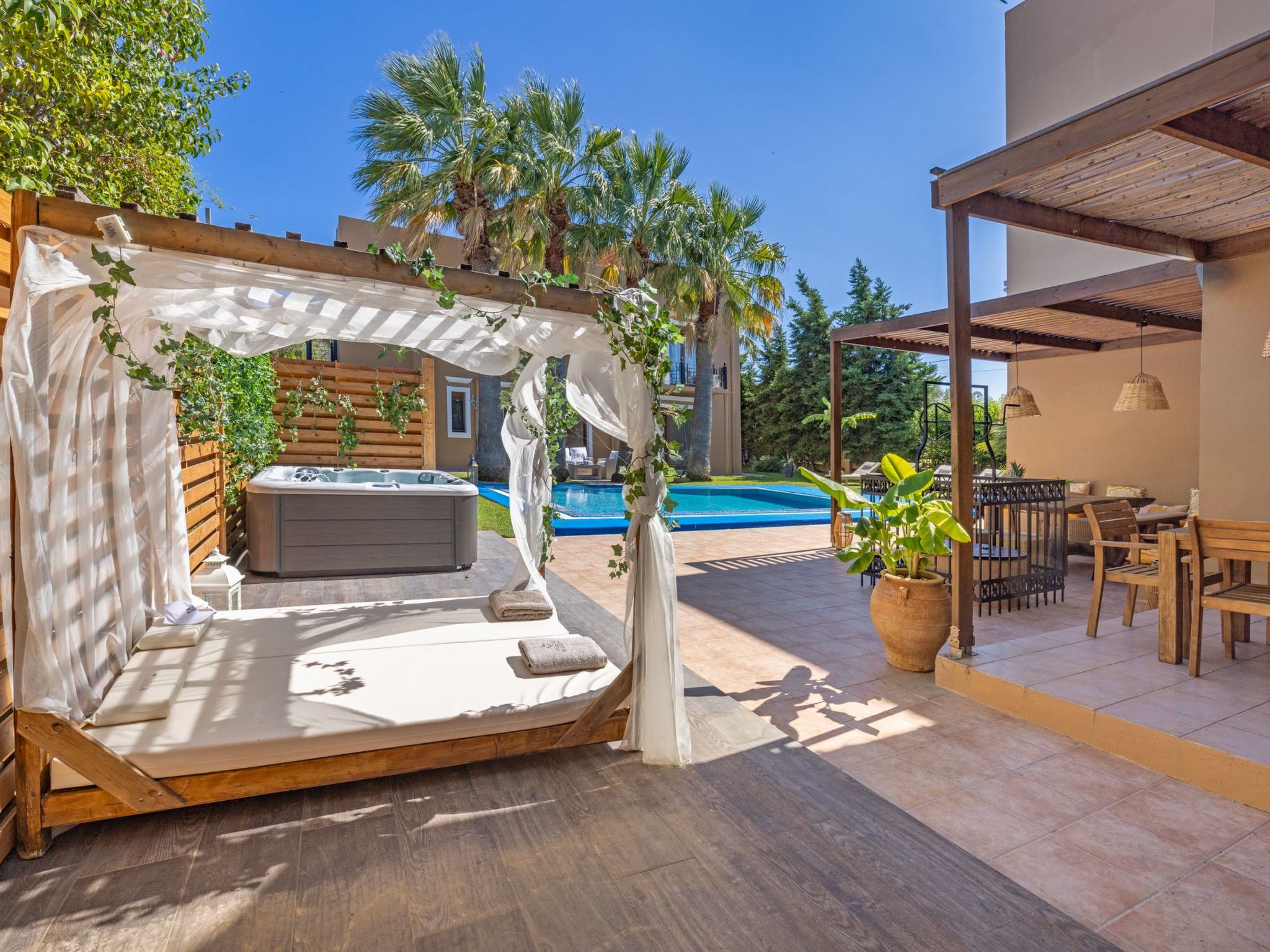 Mit Privatpool für 20 Personen in Ialysos, Dodekanes-Dehors