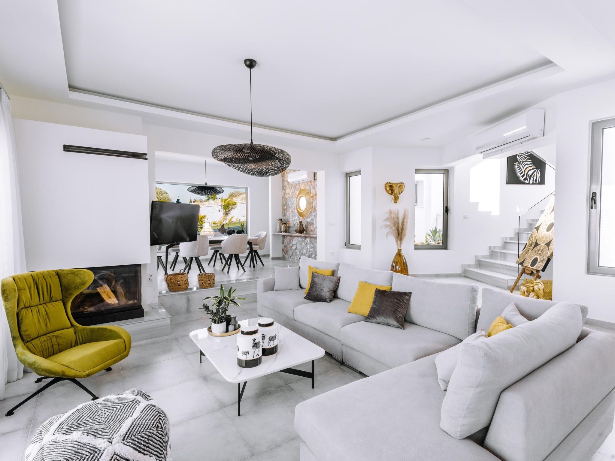 Wunderschöne Ferienvilla in Ialysos-Dedans