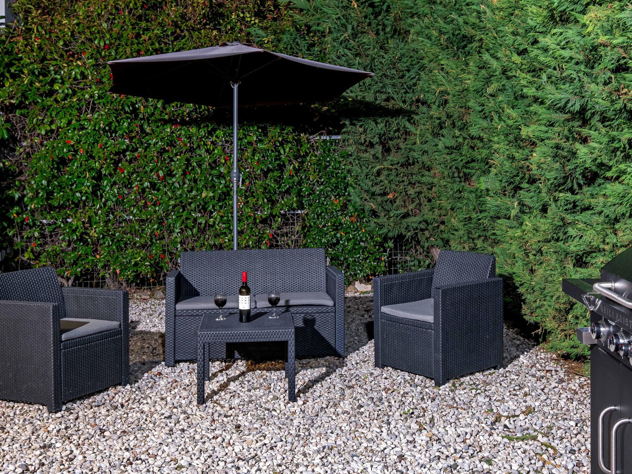 Charmante Mandelvilla auf der Insel Rhodos-Dehors