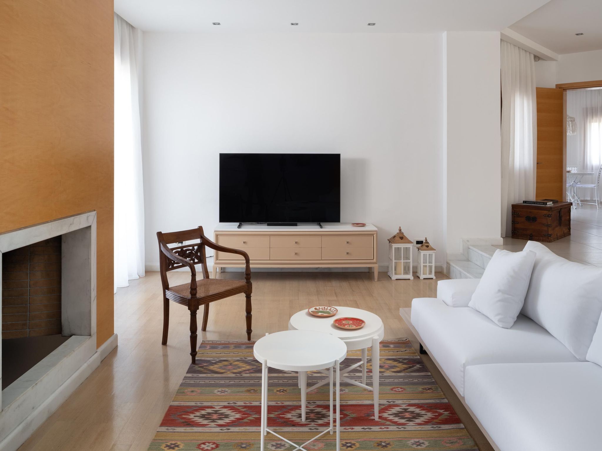 Schöne weiße Ferienvilla Liebe-Dedans