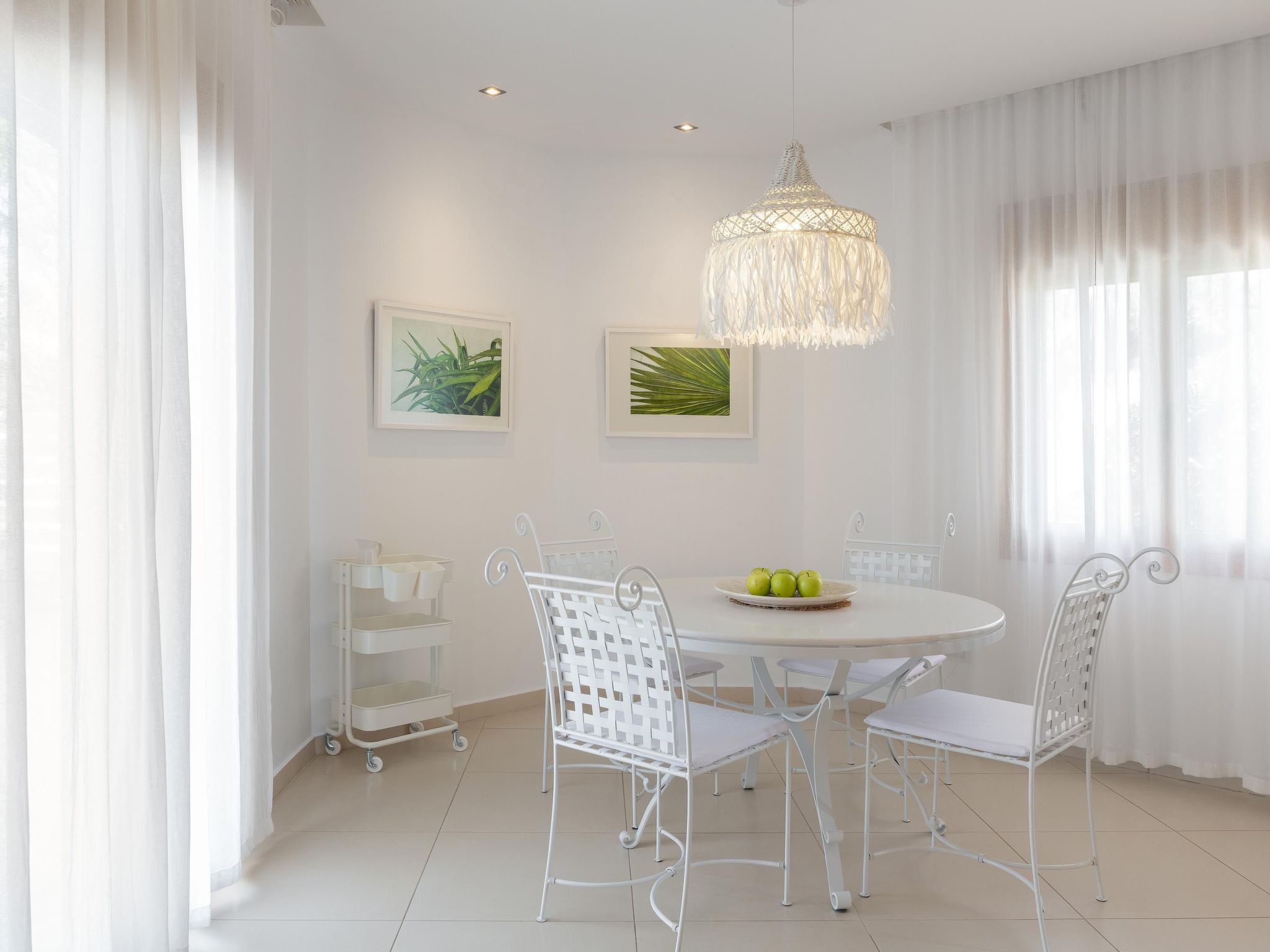 Schöne weiße Ferienvilla Liebe-Dedans