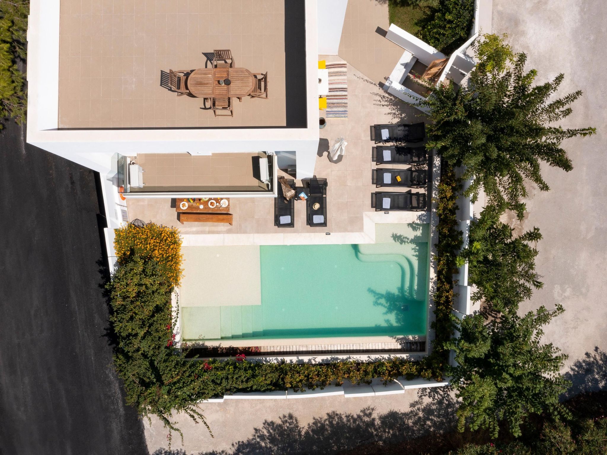 Thalassa Luxus-Villa-Dehors