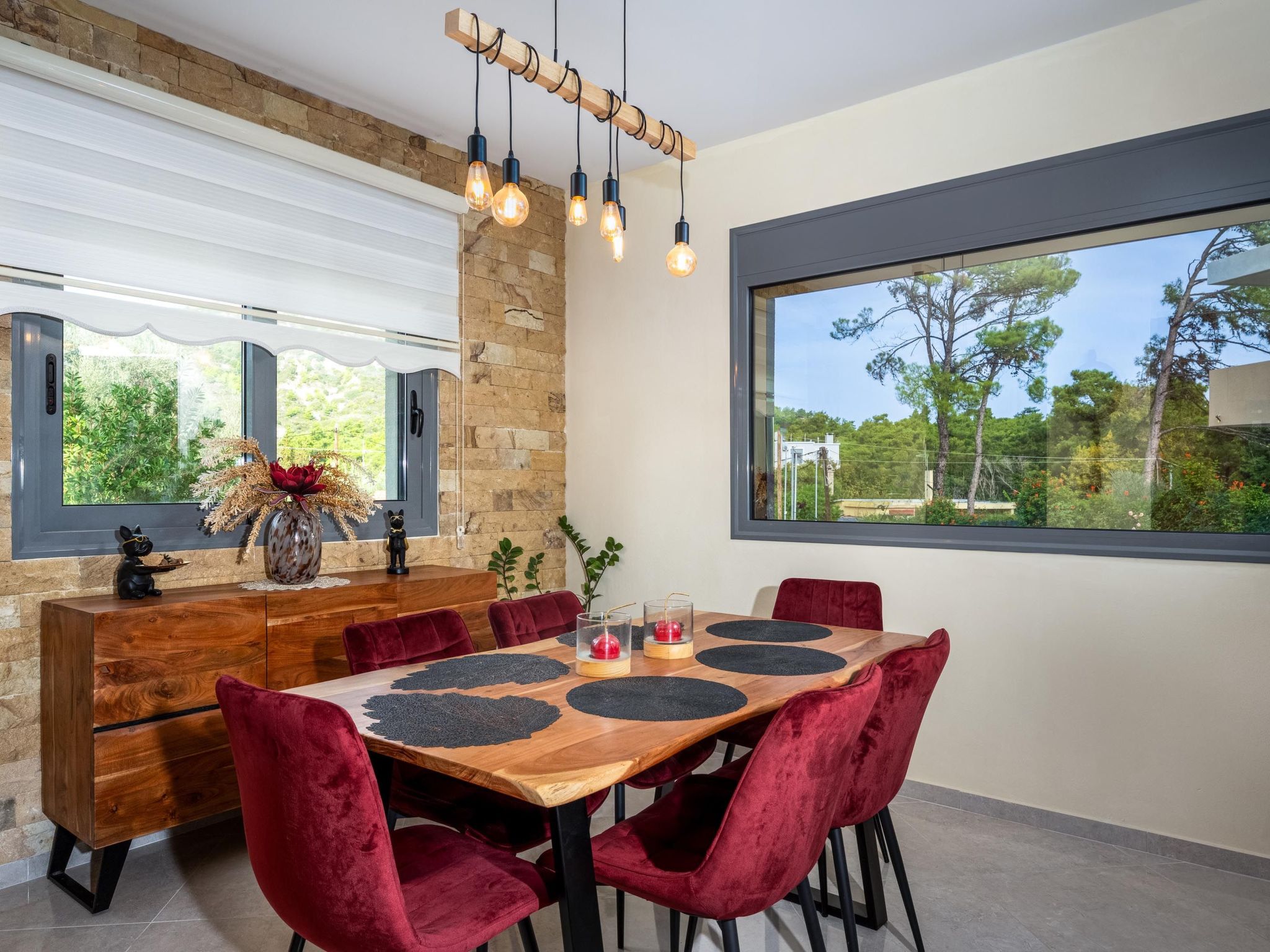 Versteckte Villa-Dehors