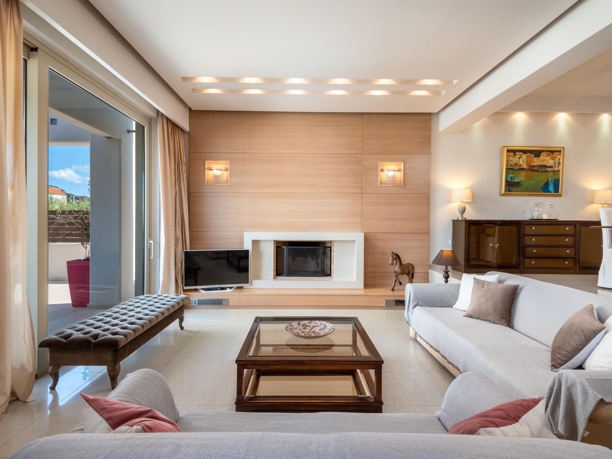 Luxuriöse Villa in Vasiliki-Dedans