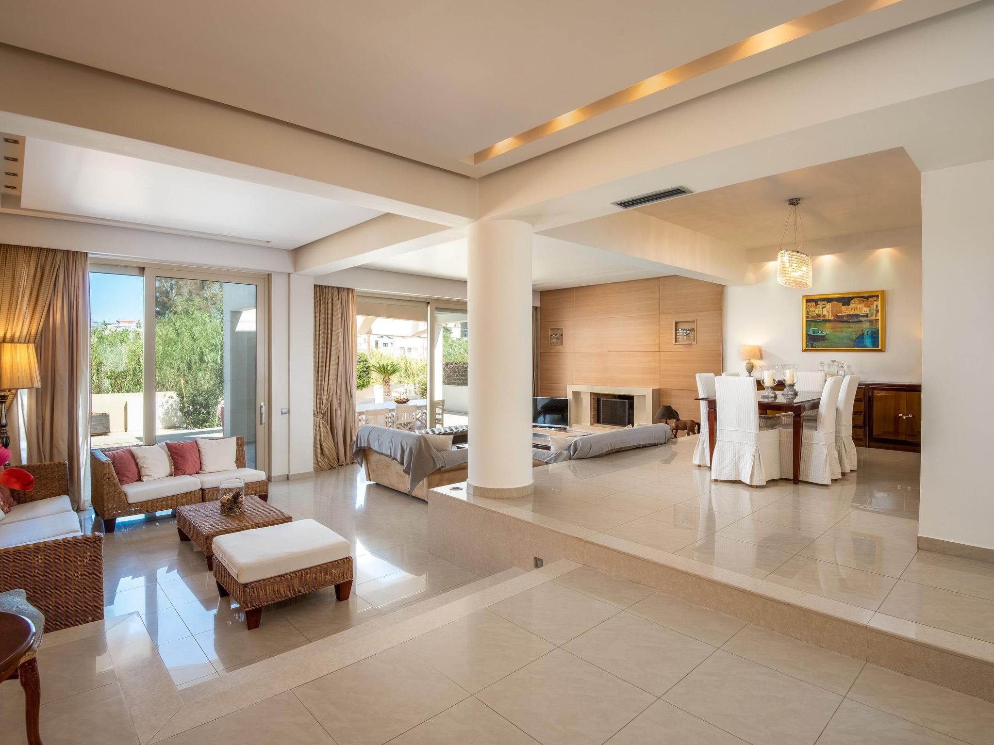 Luxuriöse Villa in Vasiliki-Dedans