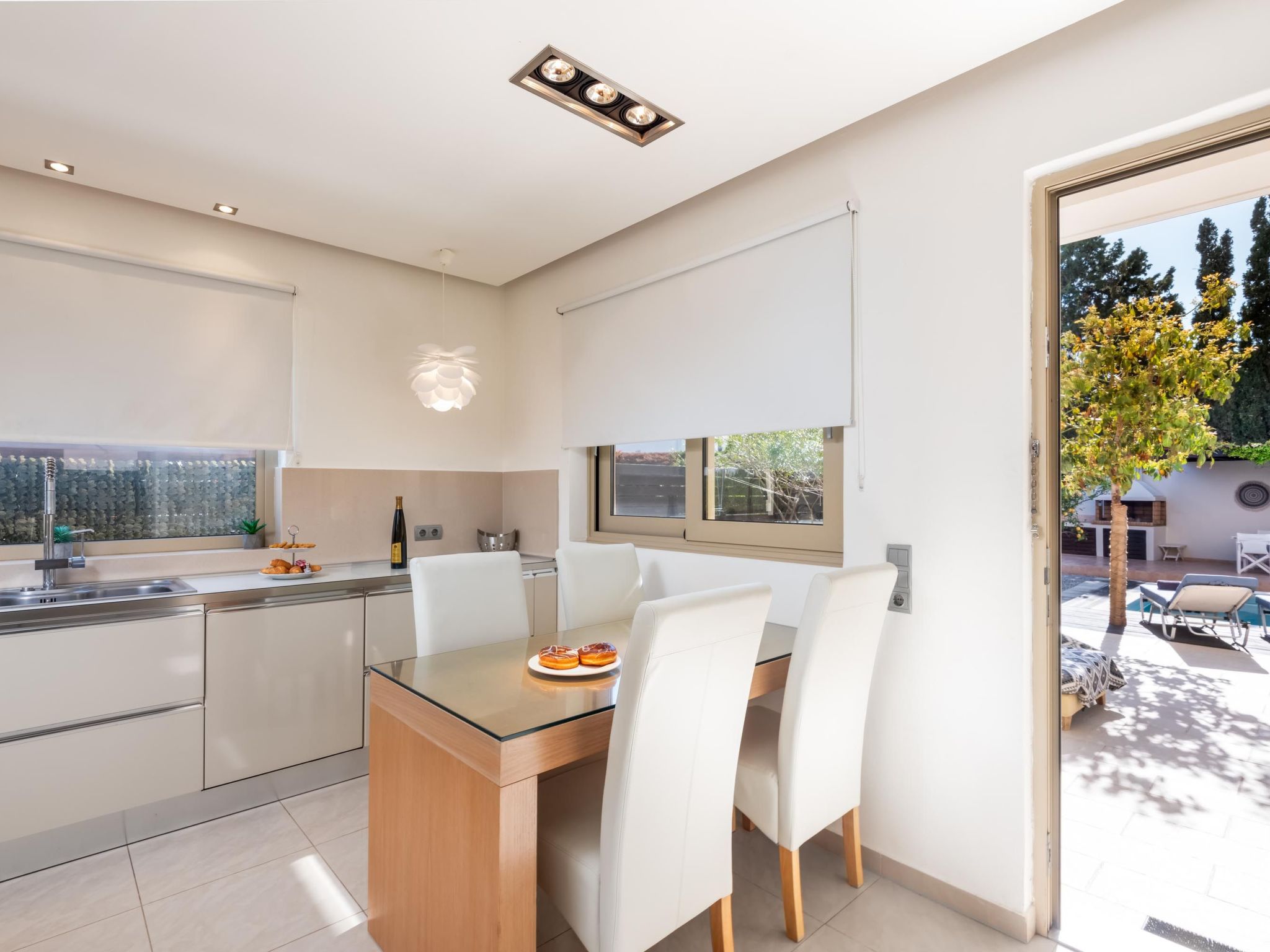 Luxuriöse Villa in Vasiliki-Dehors