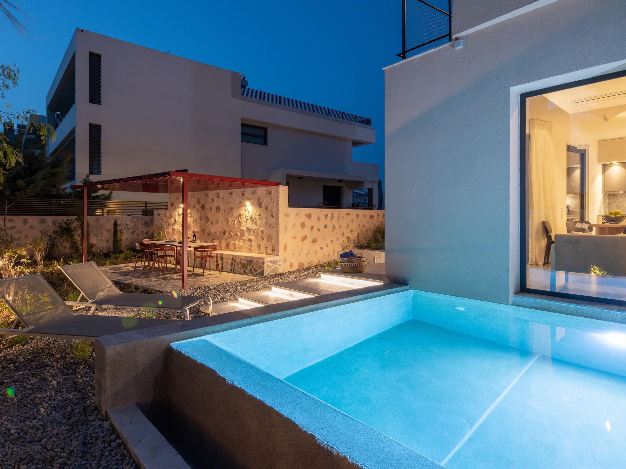 Ferienvilla Kasos mit Schwimmbad