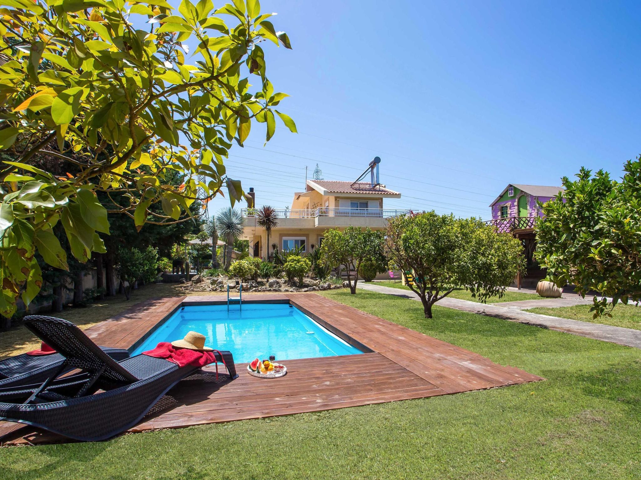 Villa "Laylande House" mit Bergblick