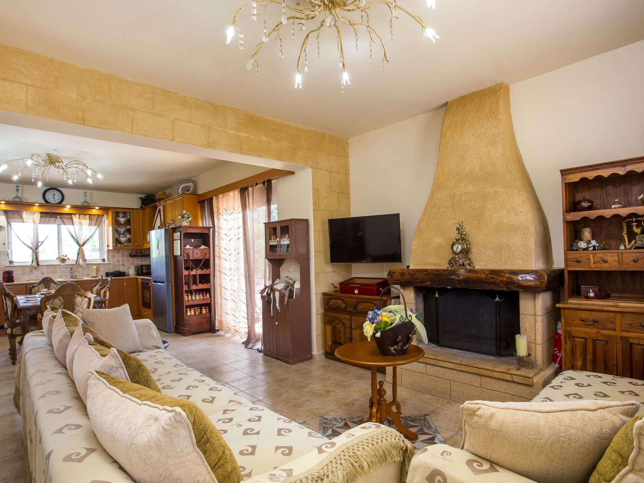 Villa "Laylande House" mit Bergblick-Dedans