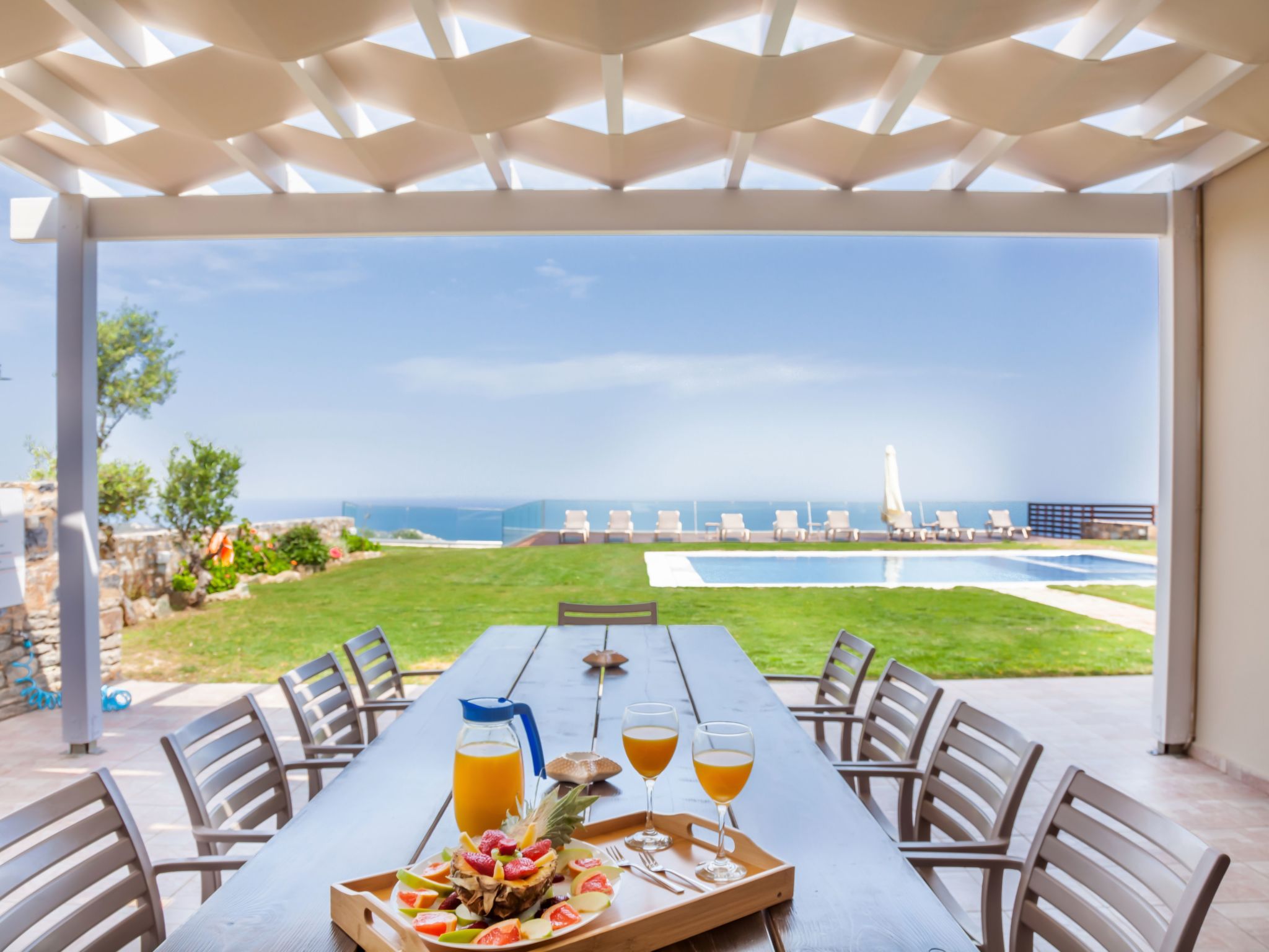 Ferienvilla mit privatem Pool-Dehors