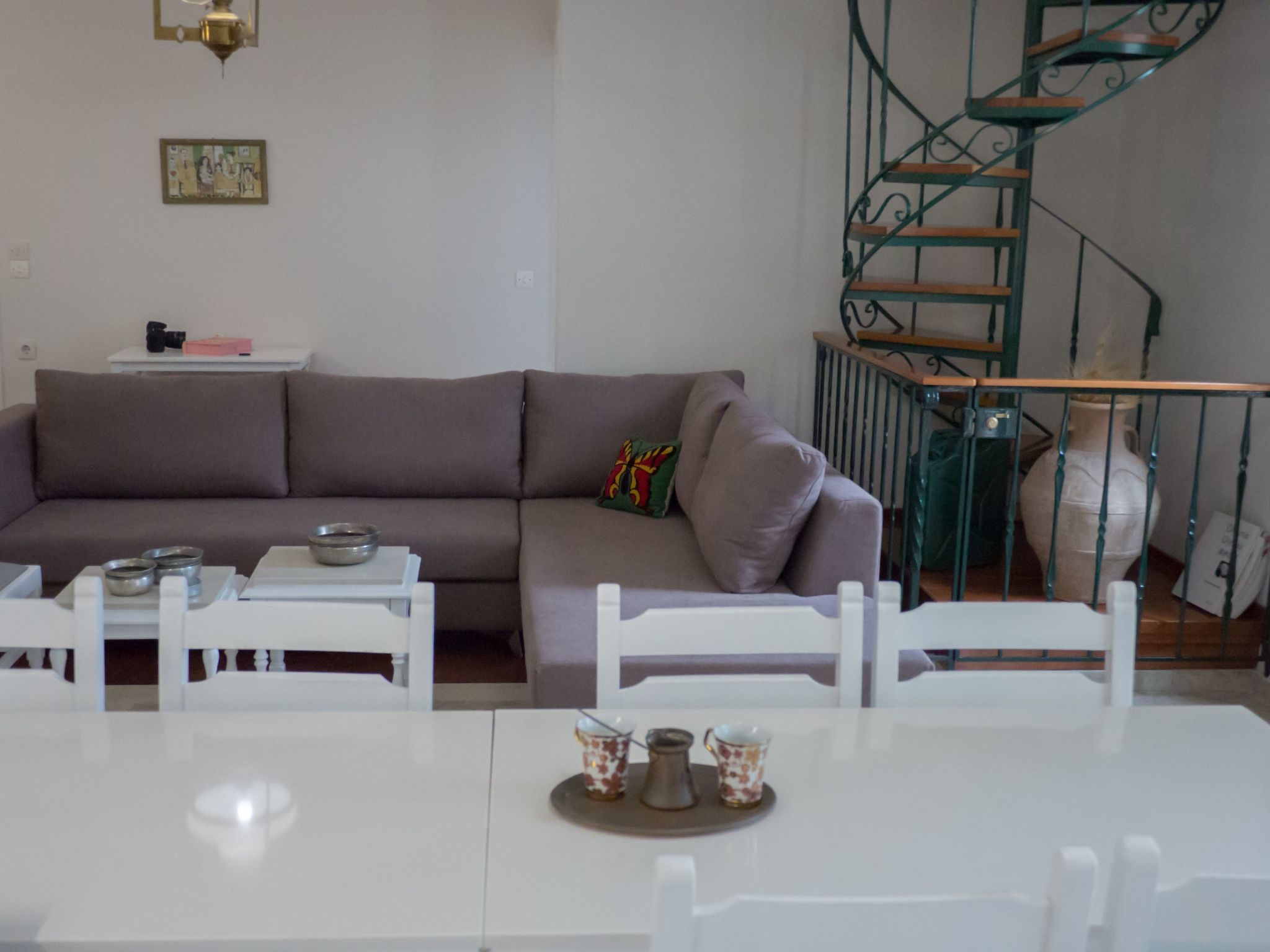 Für 8 Personen in Agia Pelagia, Kreta-Dedans