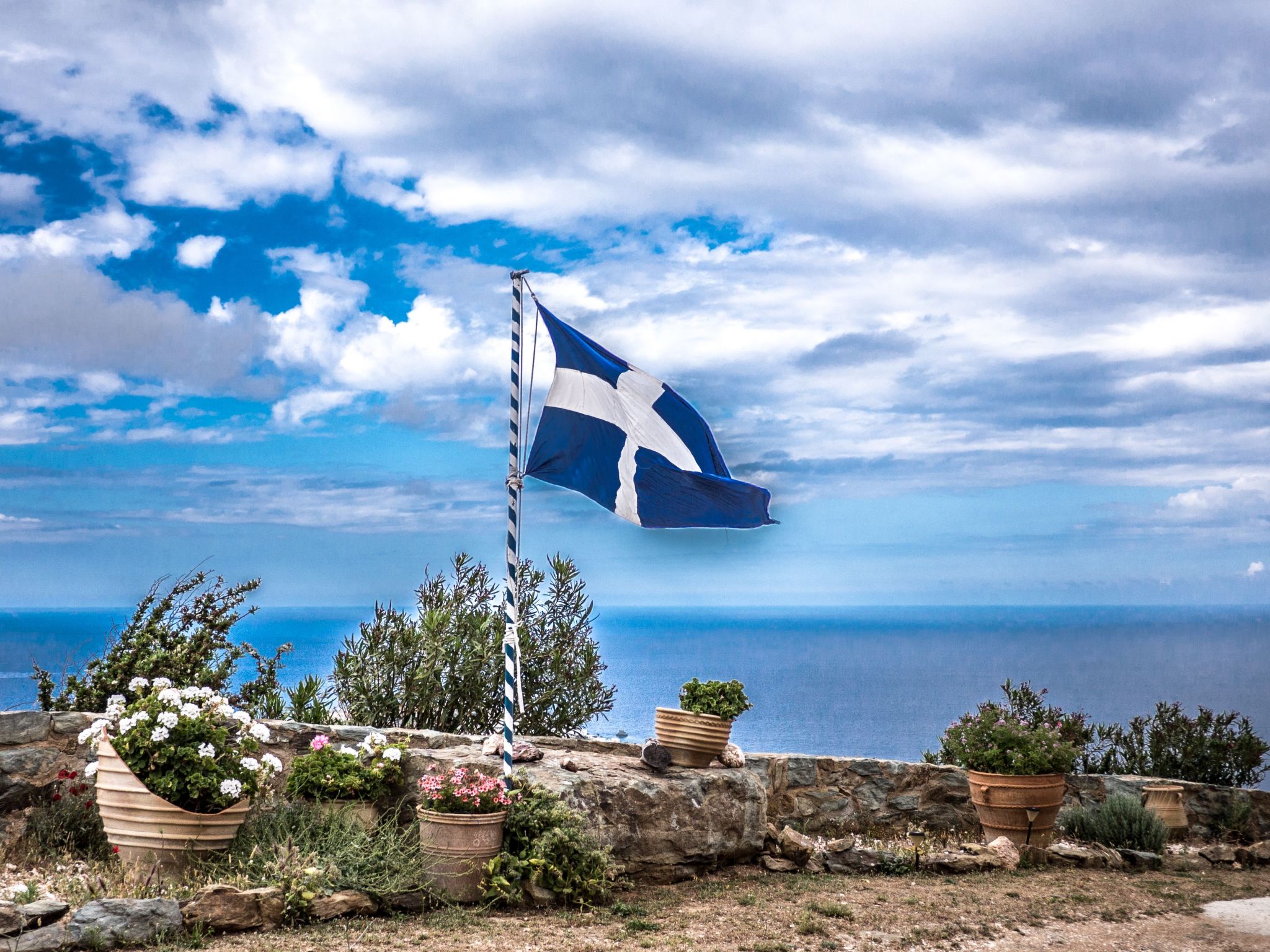 Für 8 Personen in Agia Pelagia, Kreta-Dedans