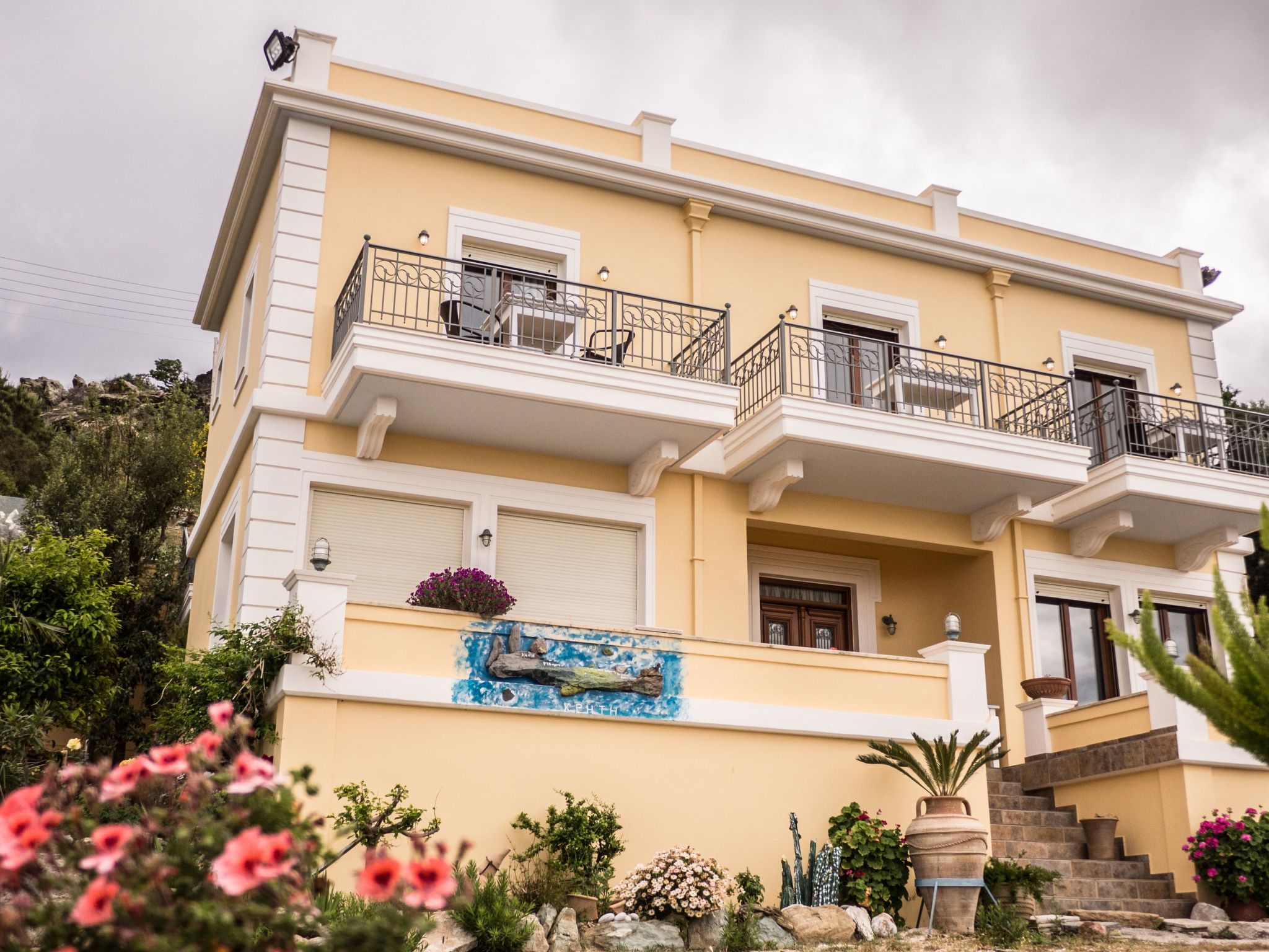 Für 8 Personen in Agia Pelagia, Kreta-Dedans