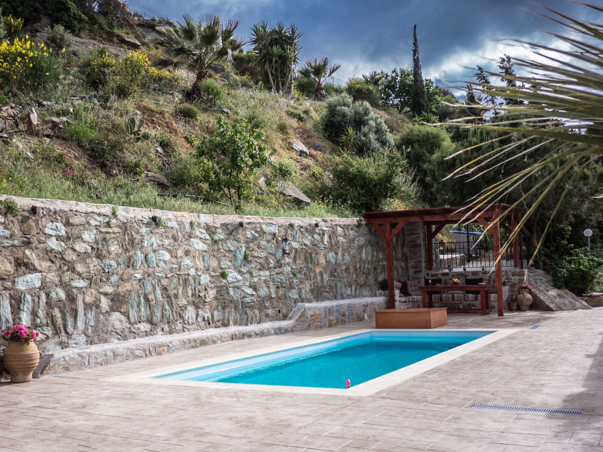 Für 8 Personen in Agia Pelagia, Kreta-Dedans