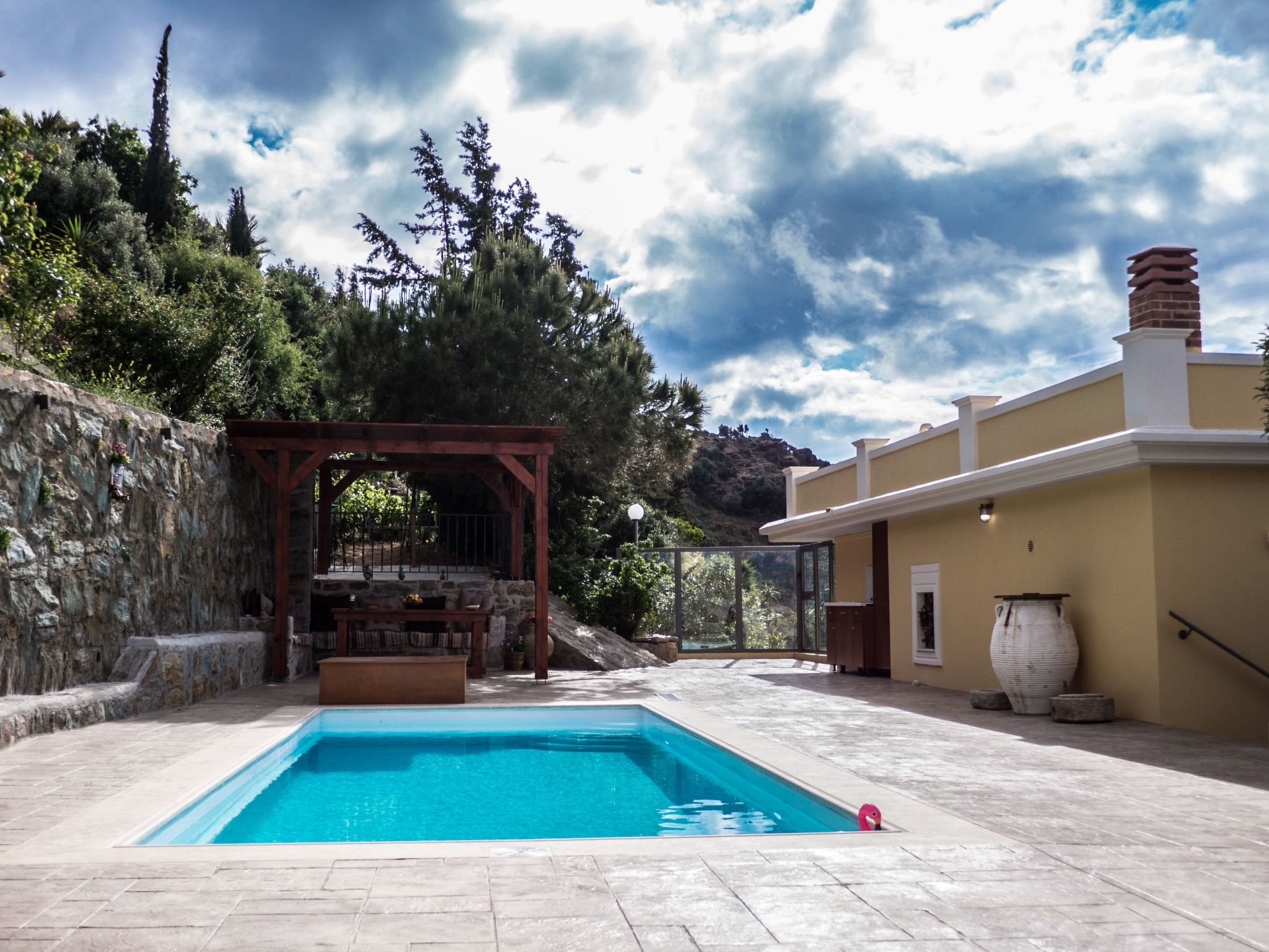 Für 8 Personen in Agia Pelagia, Kreta-Dedans