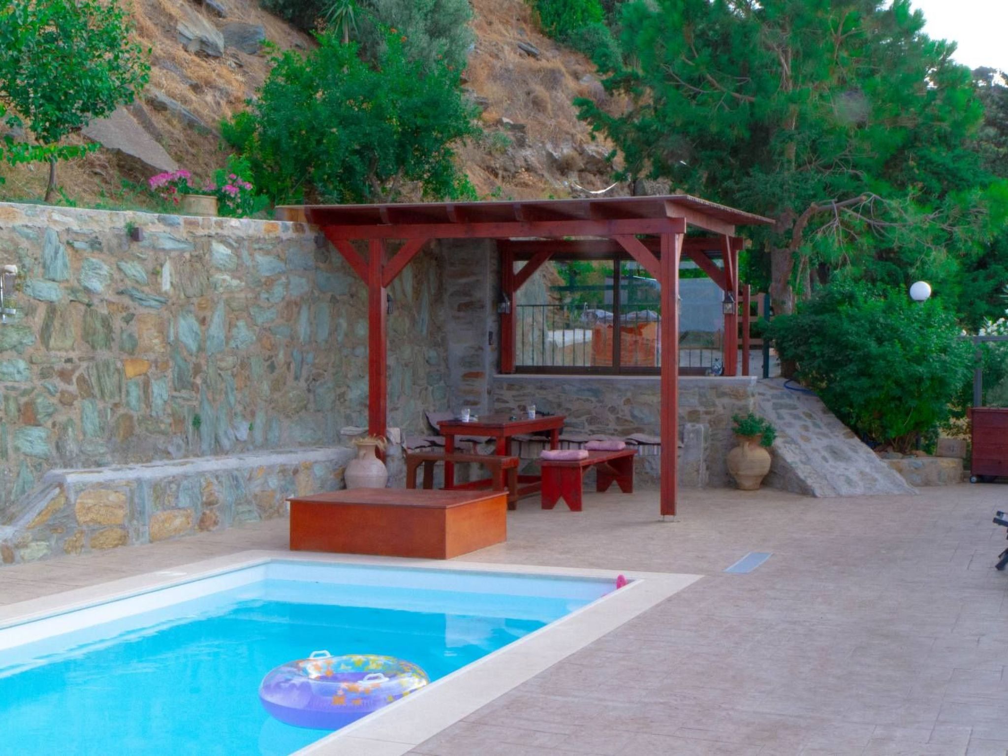 Für 8 Personen in Agia Pelagia, Kreta-Dedans