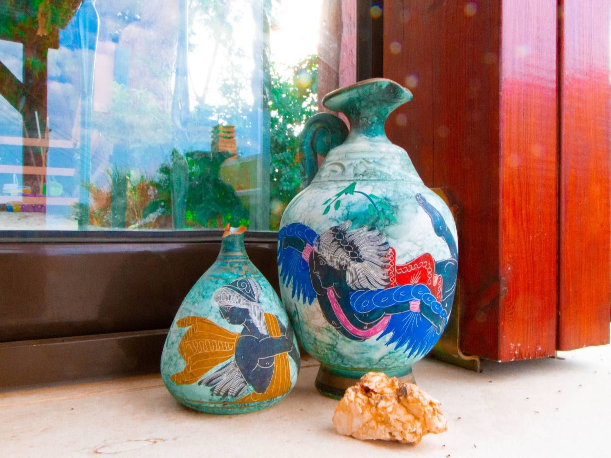 Für 8 Personen in Agia Pelagia, Kreta-Dedans