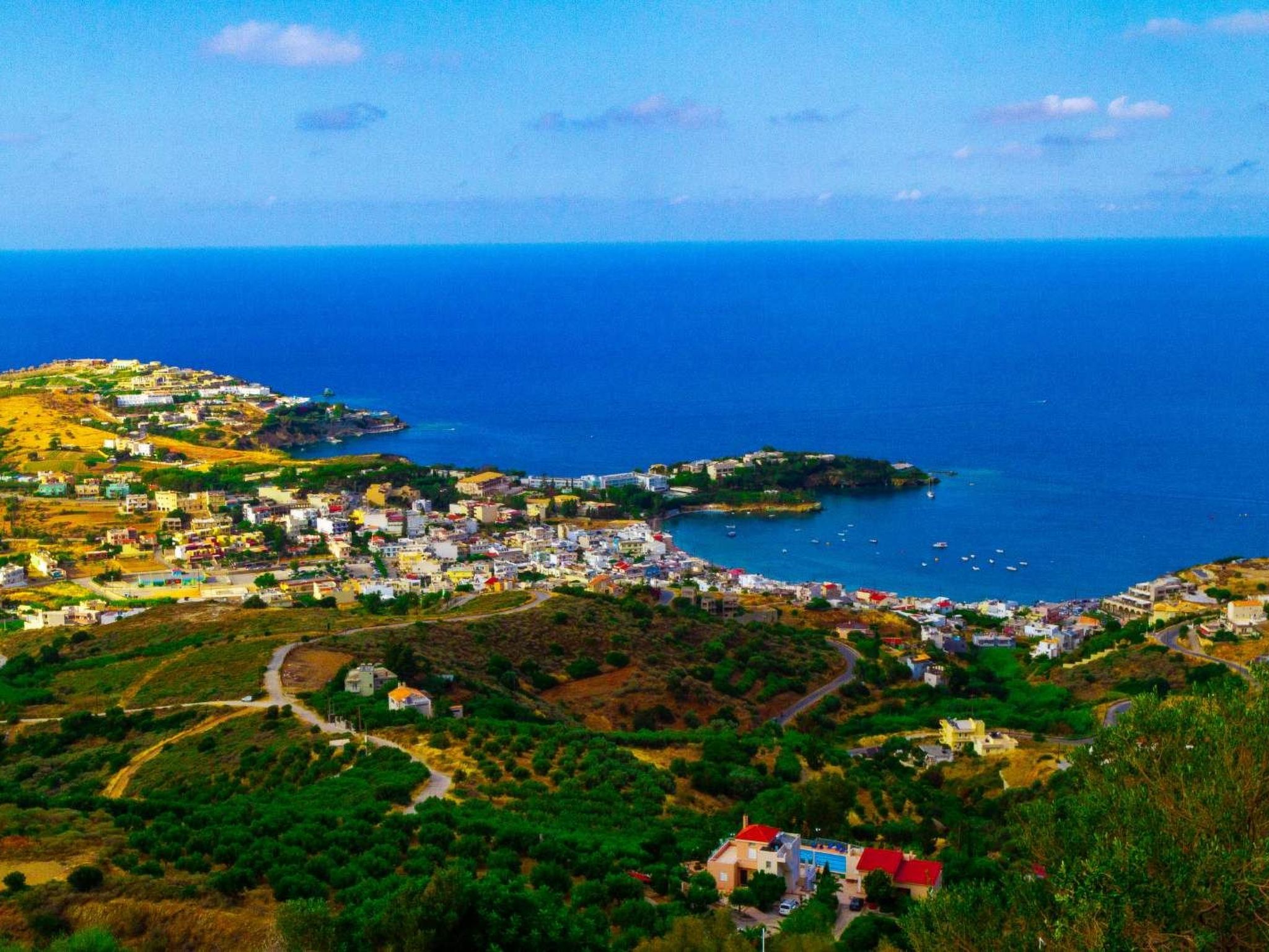 Für 8 Personen in Agia Pelagia, Kreta-Dedans