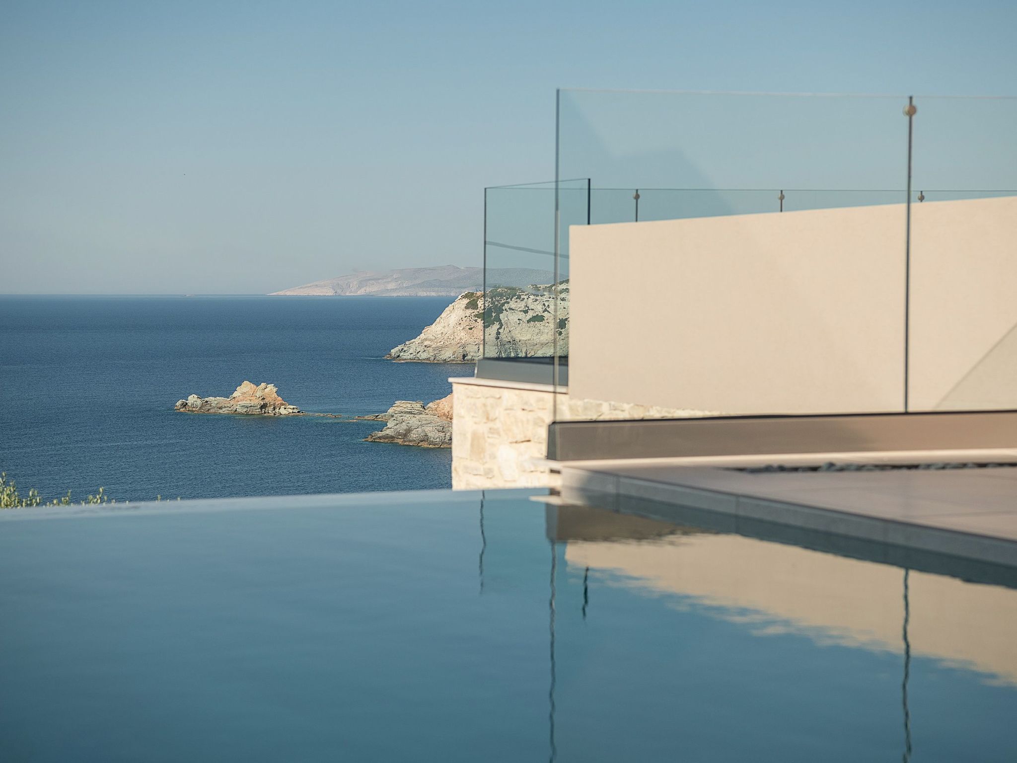 Haus in Gazi mit privatem Parkplatz und herrlicher Aussicht-Draußen