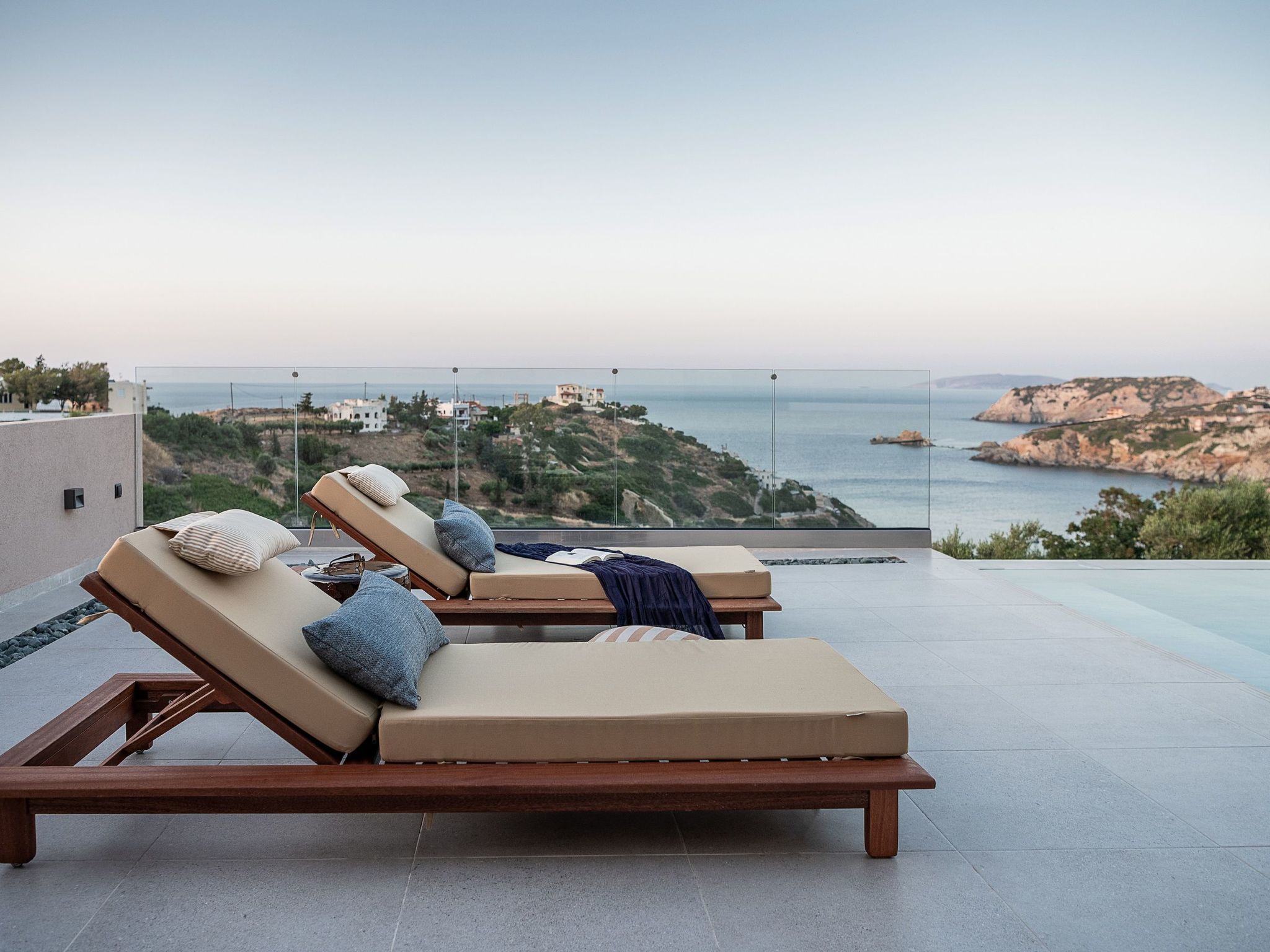 Haus in Gazi mit privatem Parkplatz und herrlicher Aussicht-Drinnen