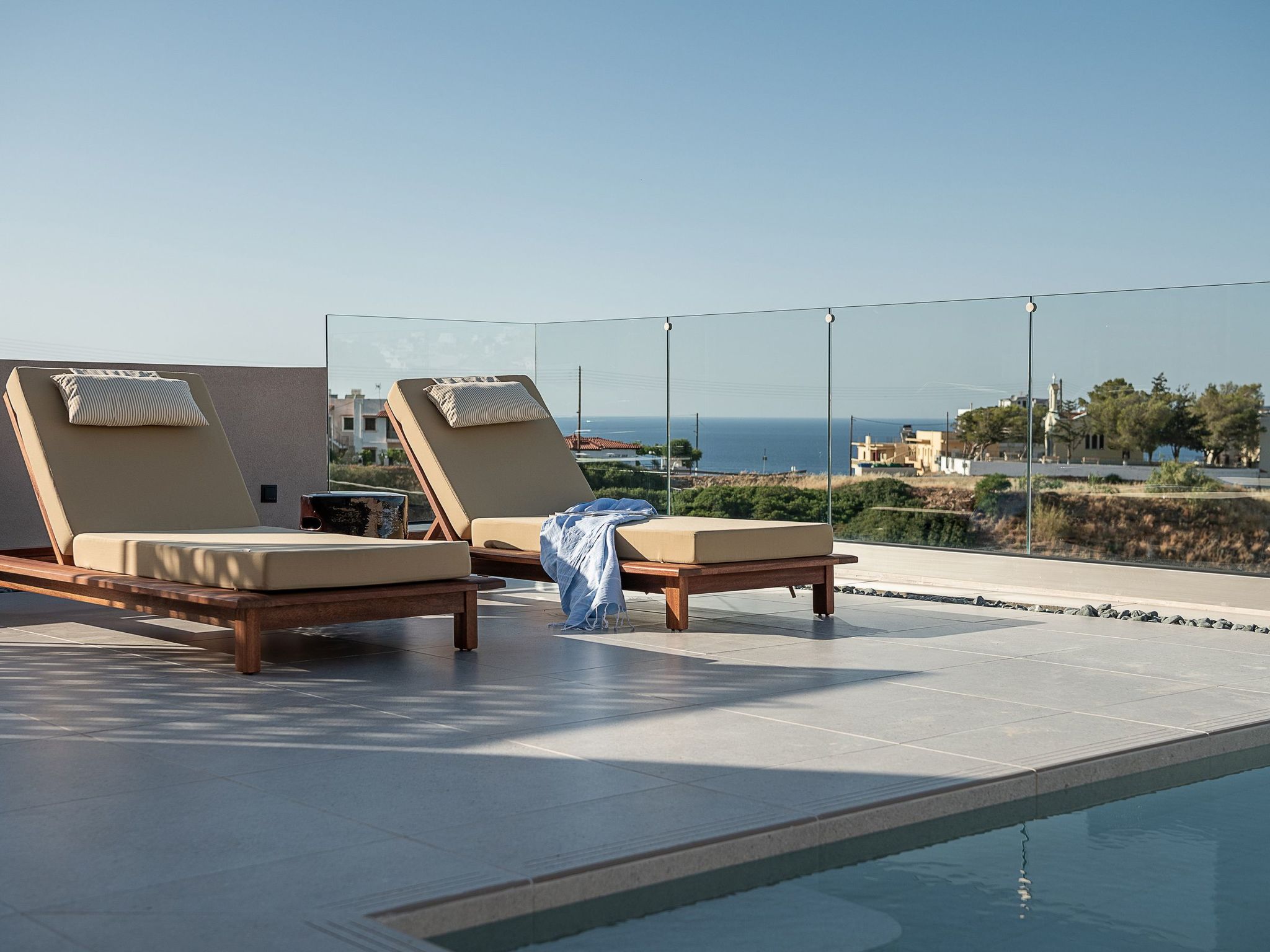 "Kokomo Aura" mit eigenem Pool-Dehors