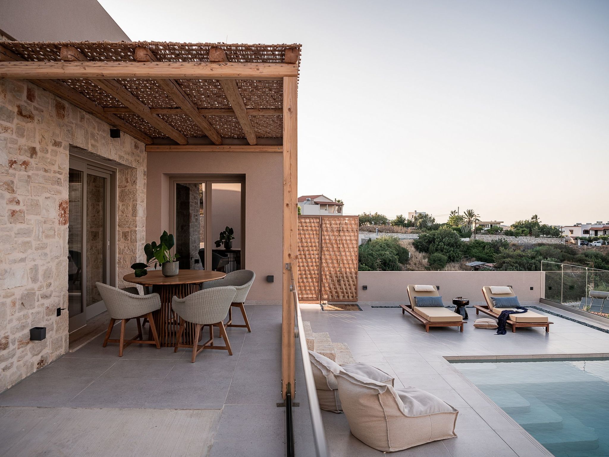 "Kokomo Aura" mit eigenem Pool-Dedans