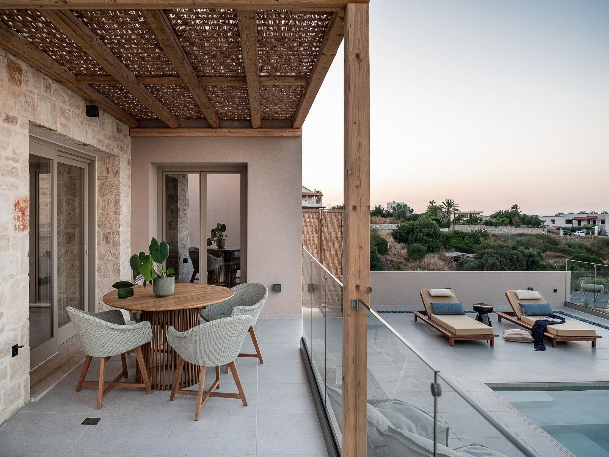 "Kokomo Aura" mit eigenem Pool-Dedans