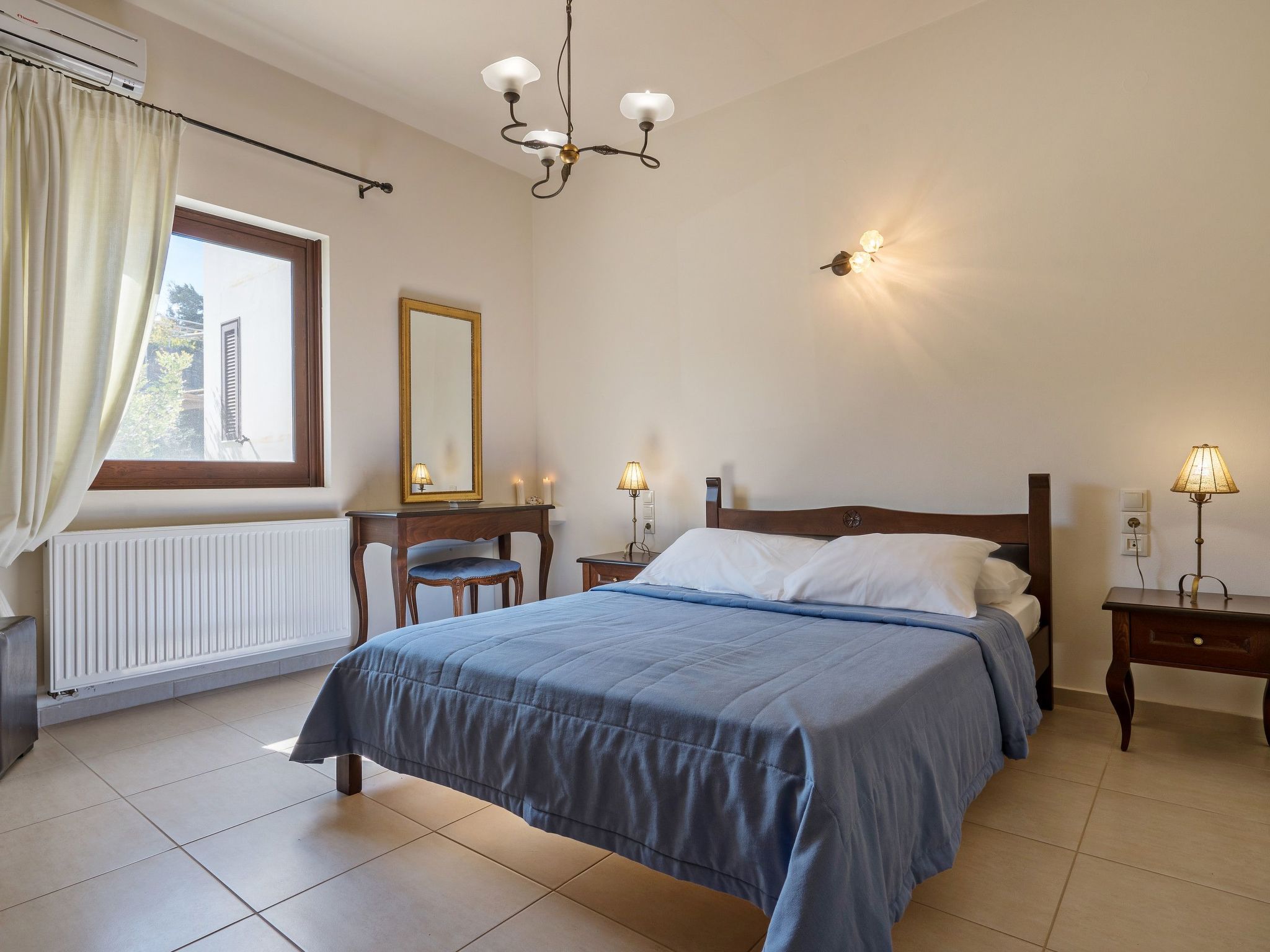 Hochzeit Villa Anemomylos Beheizter Pool Jacuzzi-Dedans