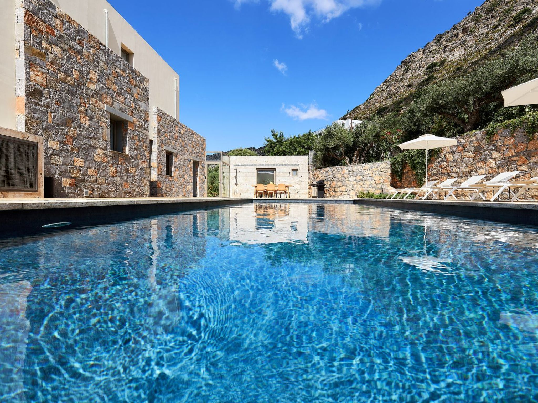 Villa Adagio mit Privatpool in Vrachasi, Kreta-Binnen
