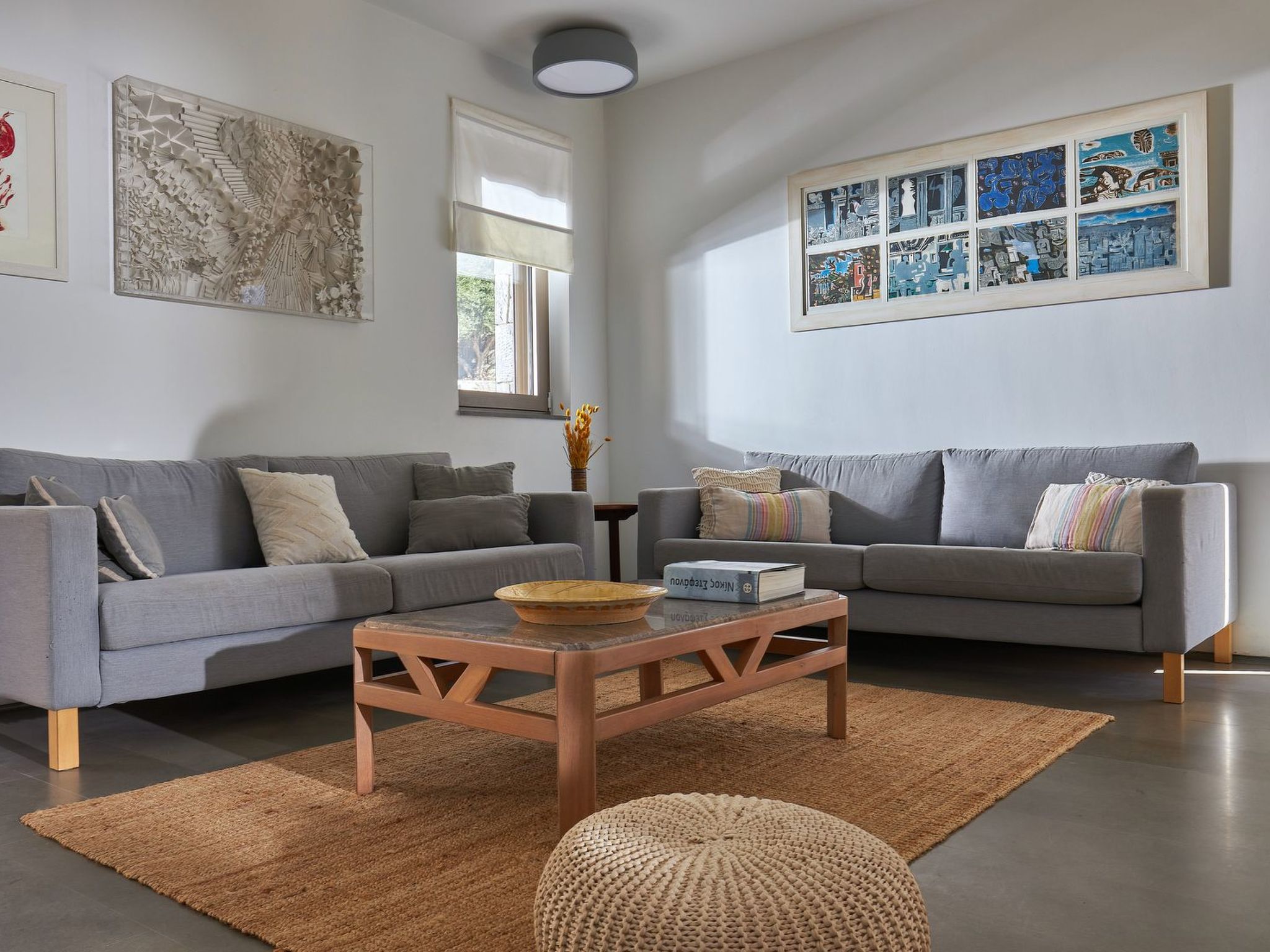 Villa Adagio mit Privatpool in Vrachasi, Kreta-Binnen