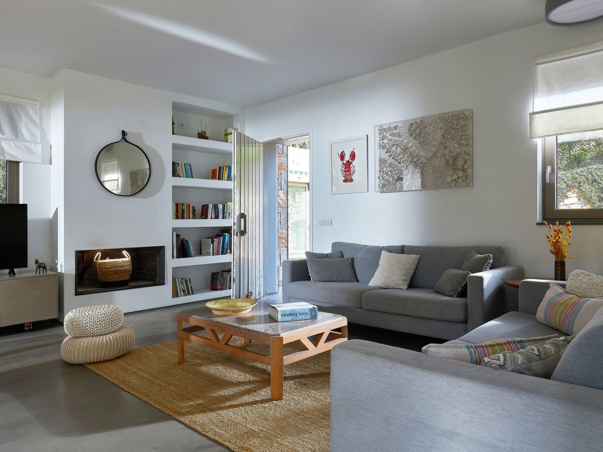 Villa Adagio mit Privatpool in Vrachasi, Kreta-Binnen