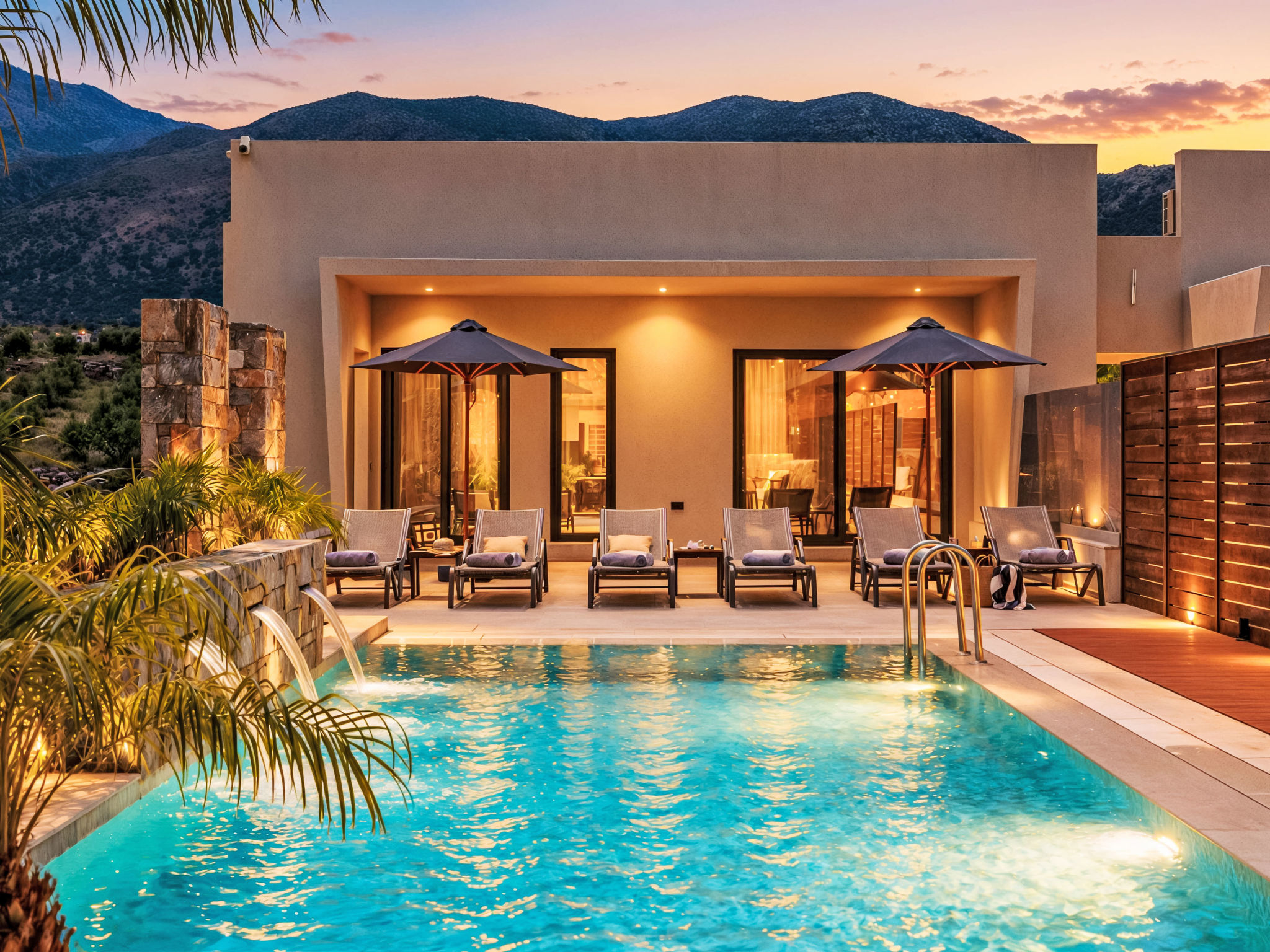Für 22 Personen in Kalo Chorio, Kreta (Ost-Kreta) - Draußen