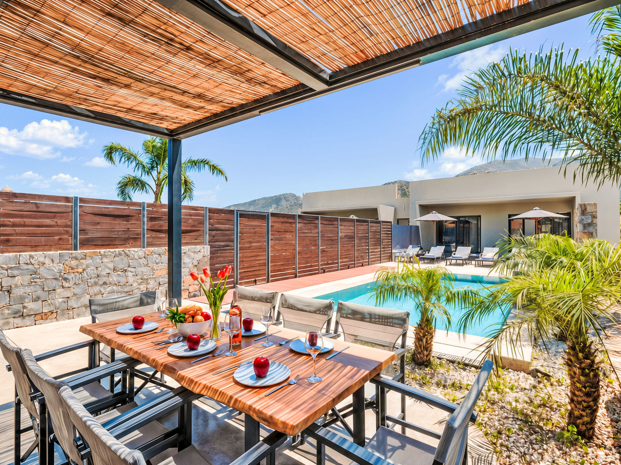 Für 22 Personen in Kalo Chorio, Kreta (Ost-Kreta) - Draußen