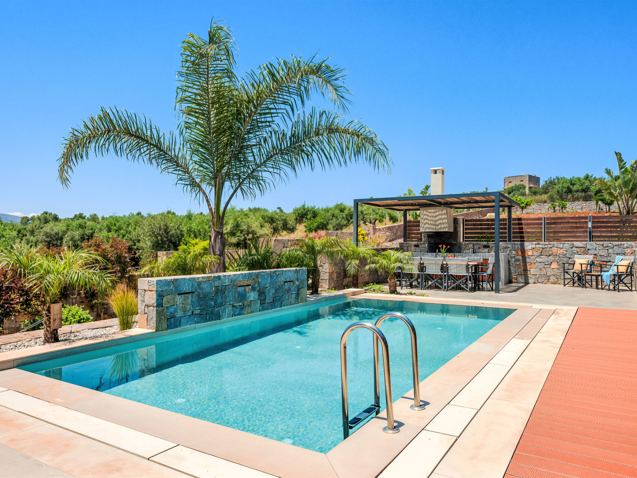 Für 22 Personen in Kalo Chorio, Kreta (Ost-Kreta) - Draußen