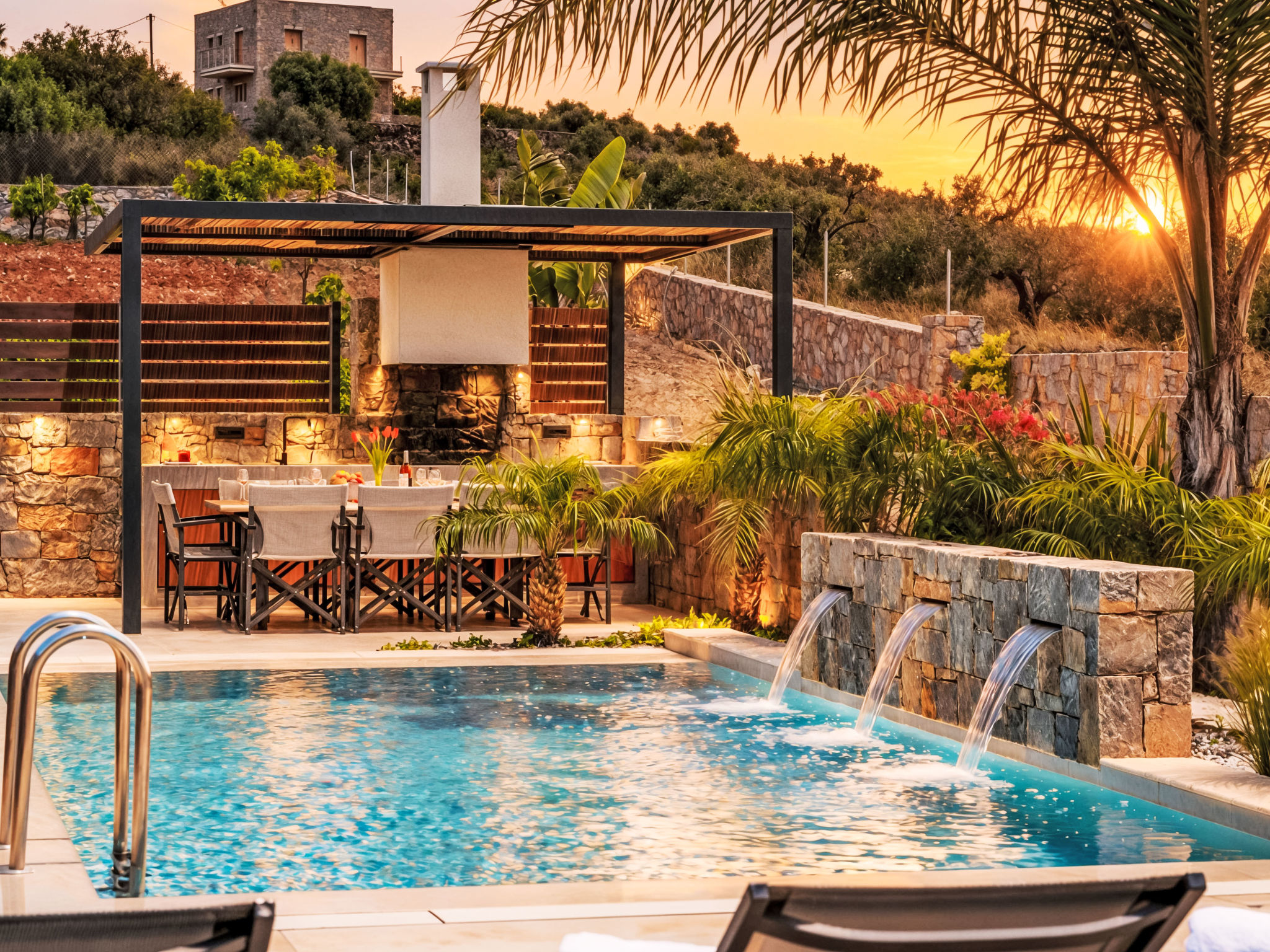 Für 22 Personen in Kalo Chorio, Kreta (Ost-Kreta) - Draußen