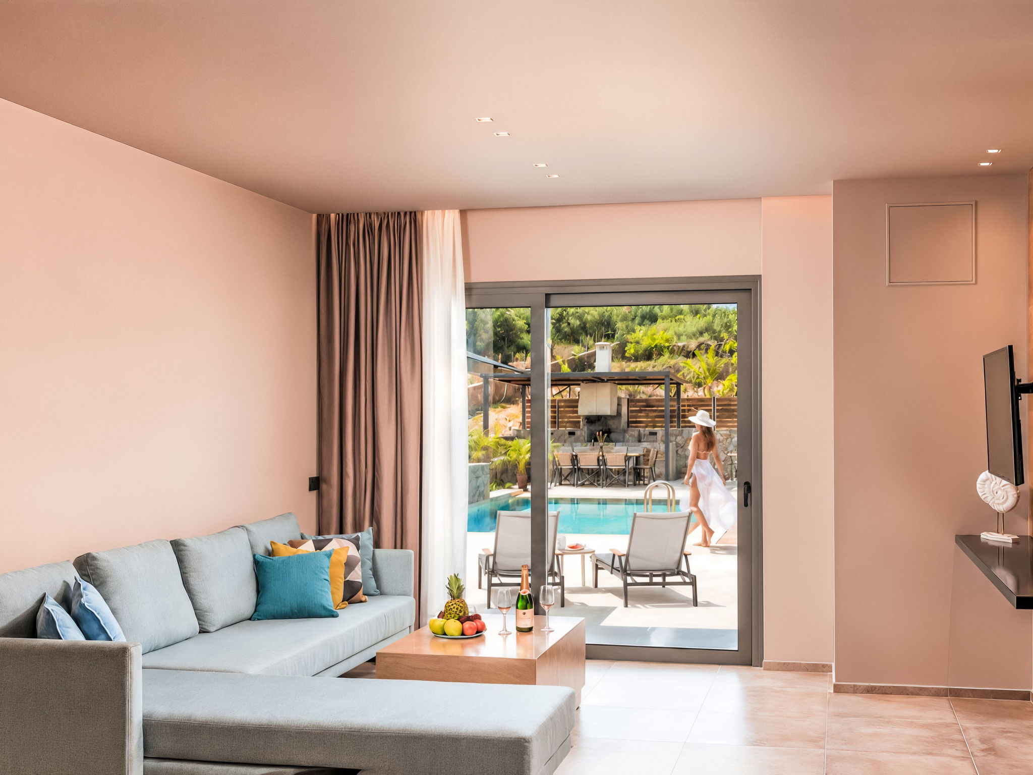 Für 22 Personen in Kalo Chorio, Kreta (Ost-Kreta) - Drinnen