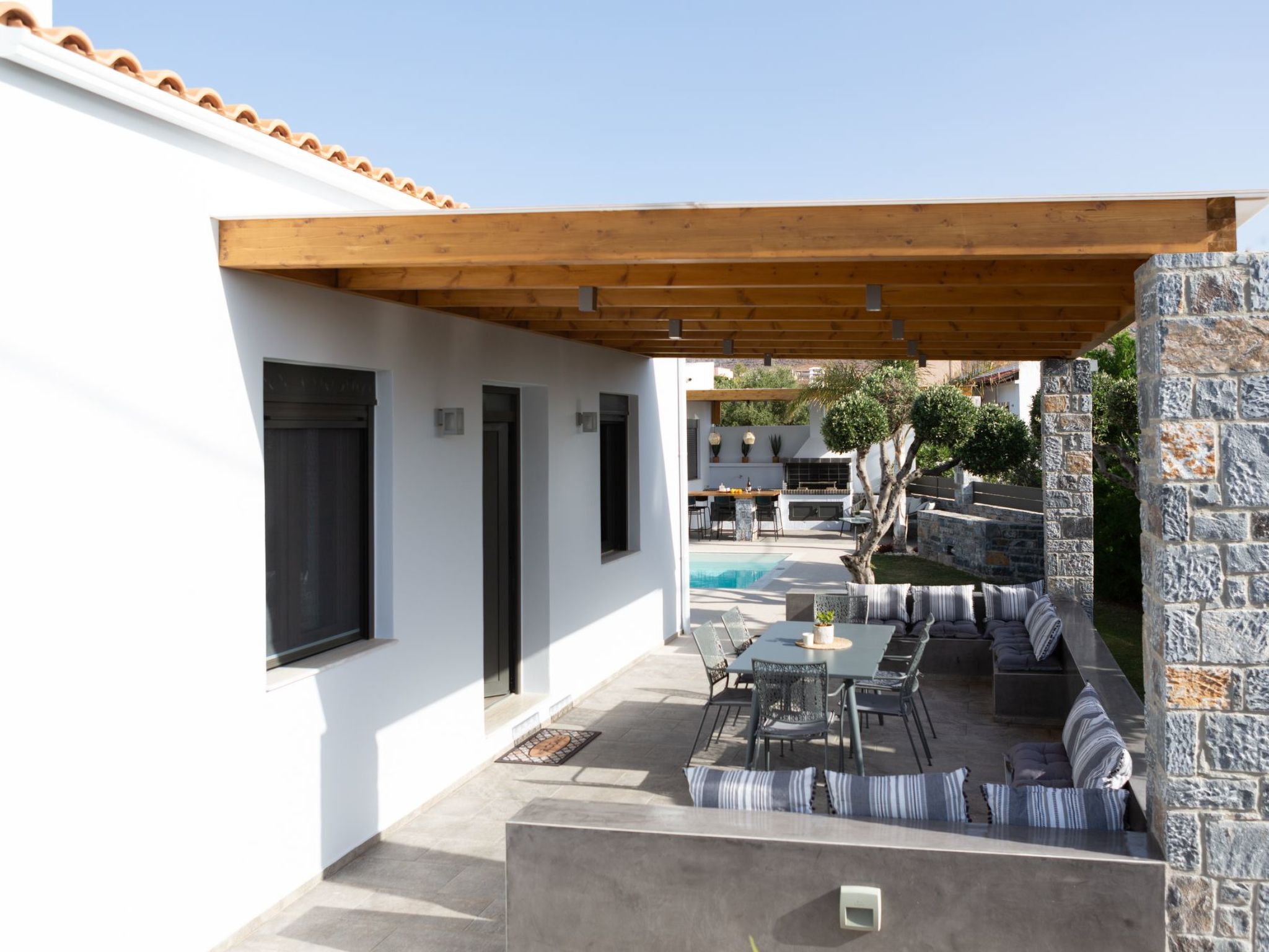 Villa Stavelia mit privatem Pool-Inside