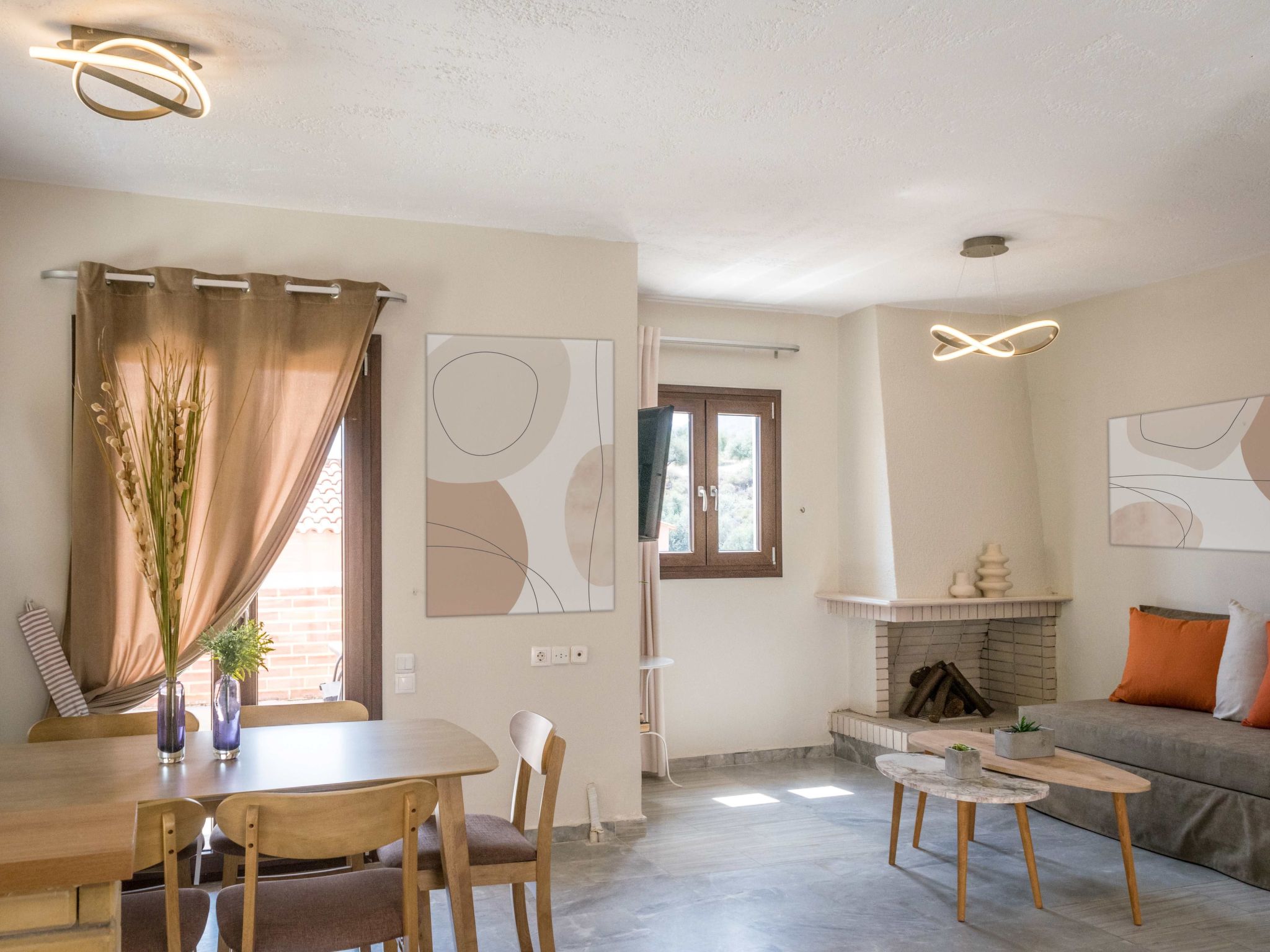 Niriides Villas_Nymfe_ 2-Schlafzimmer privater Pool-Inside