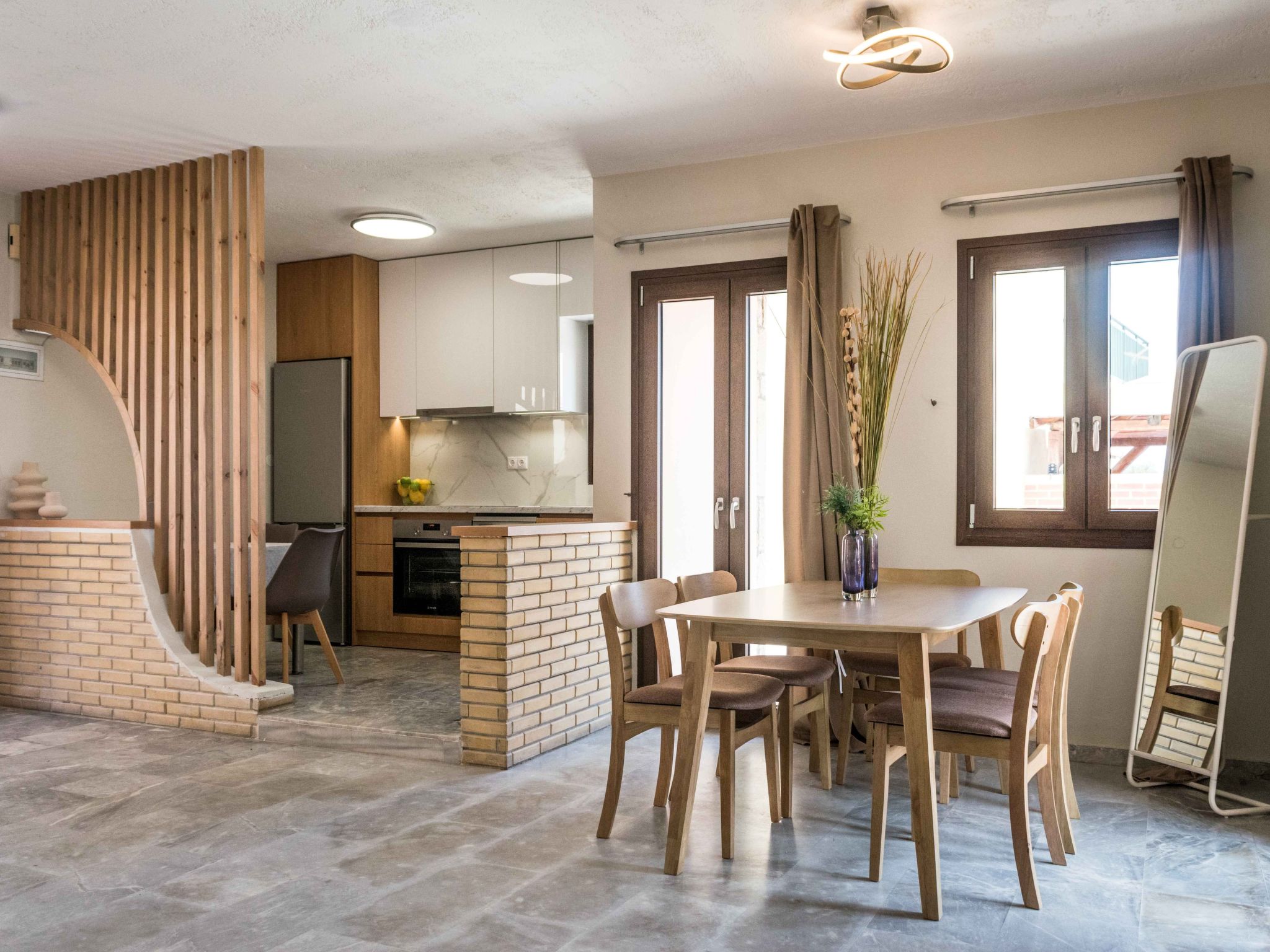 Niriides Villas_Nymfe_ 2-Schlafzimmer privater Pool-Inside