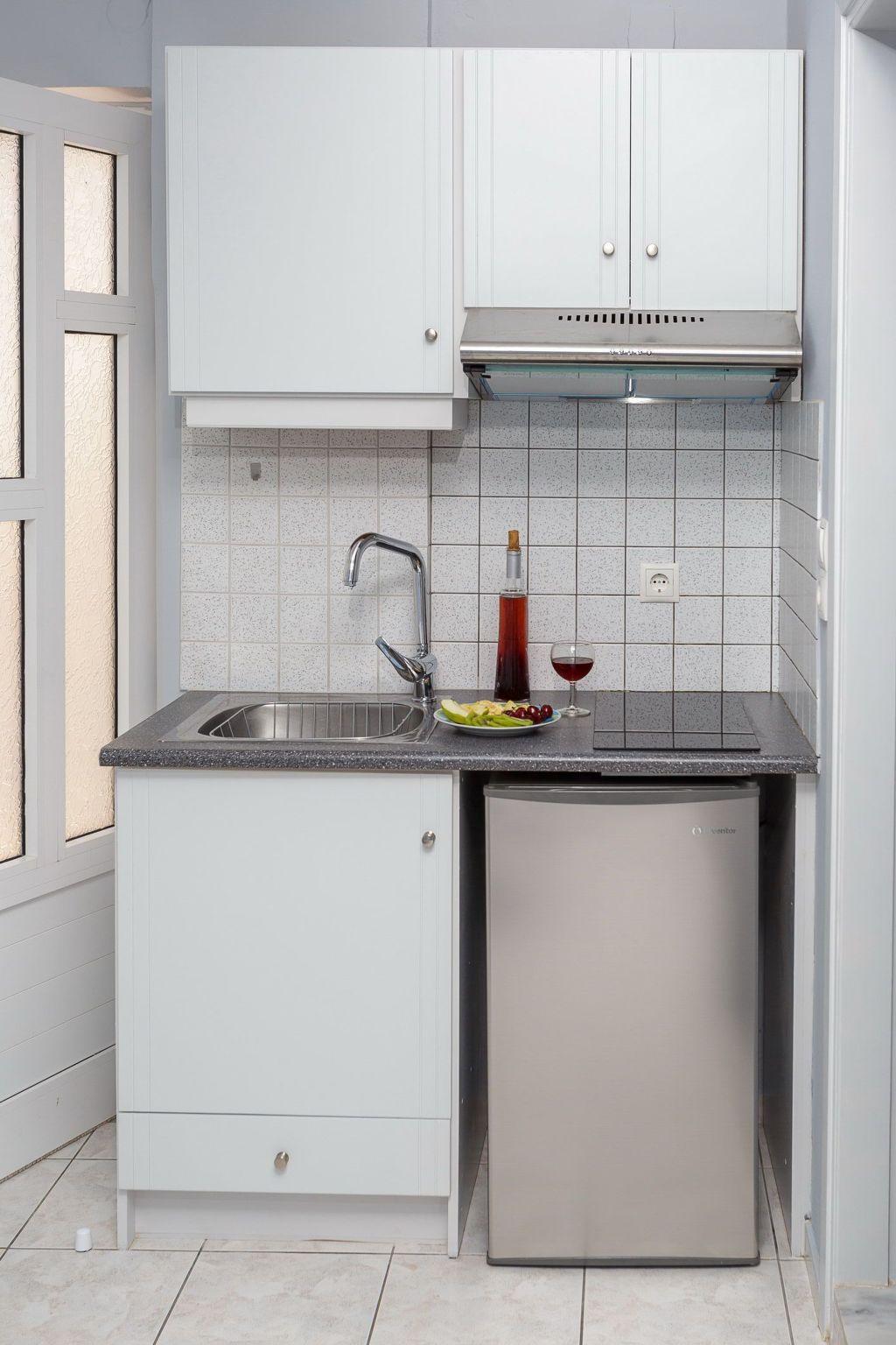 Wohnung in Kato Gouves mit Parkplatz, Blick auf den Sonnenuntergang-Binnen