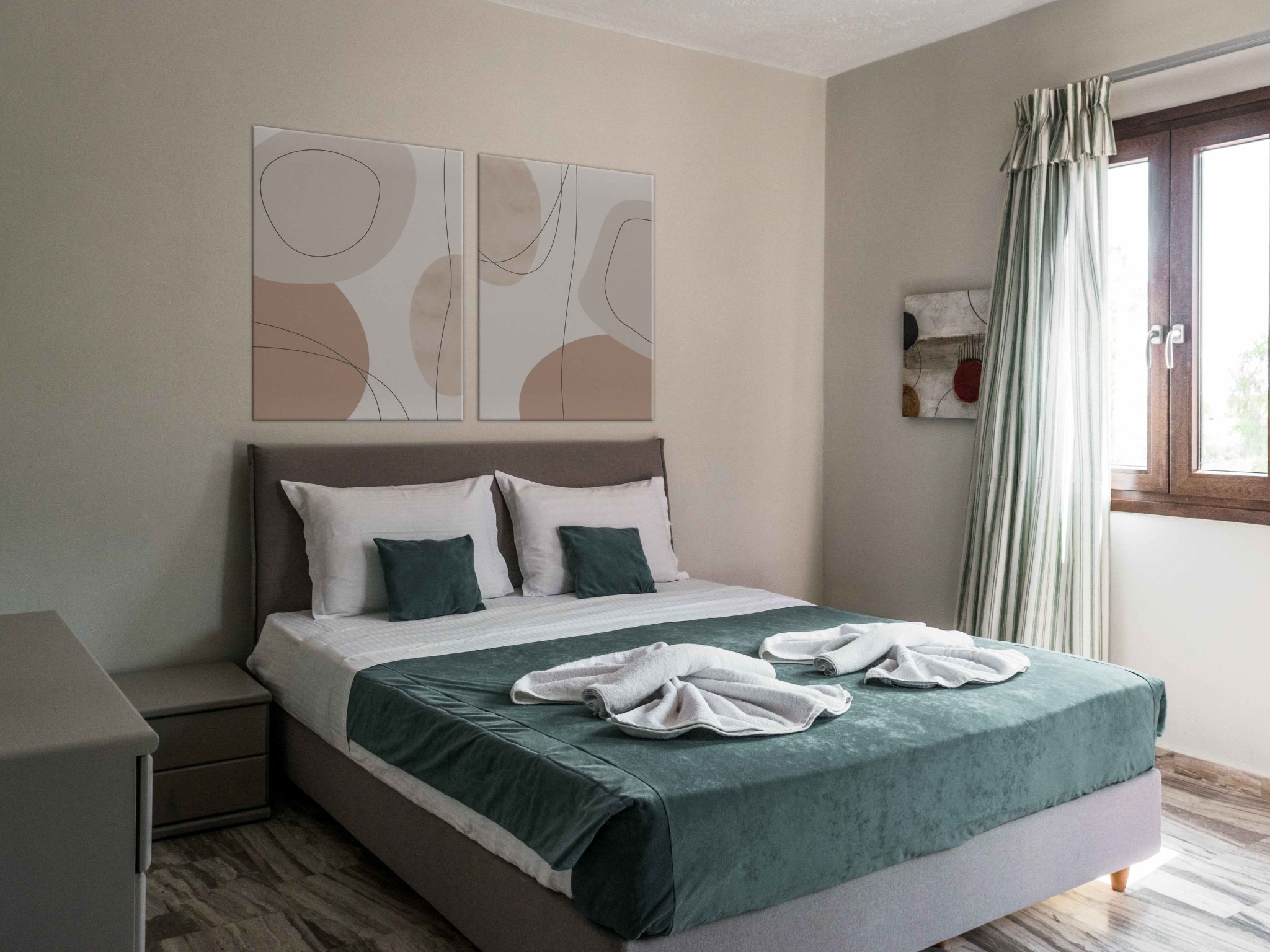 Niriides Villas_ Irida_ 2-Schlafzimmer privater Pool-Binnen