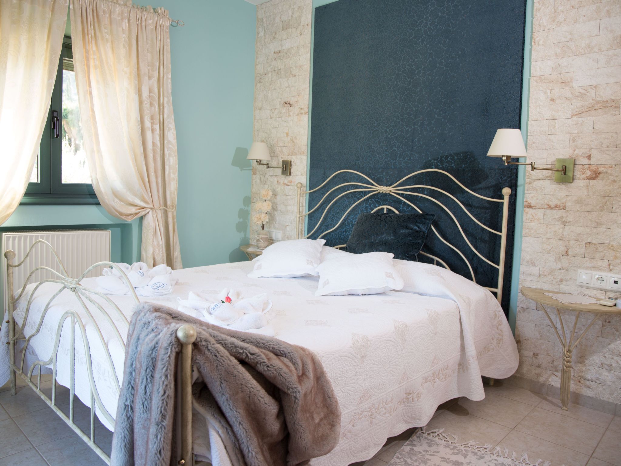 Ferienvilla mit Garten, Grill und Terrasse