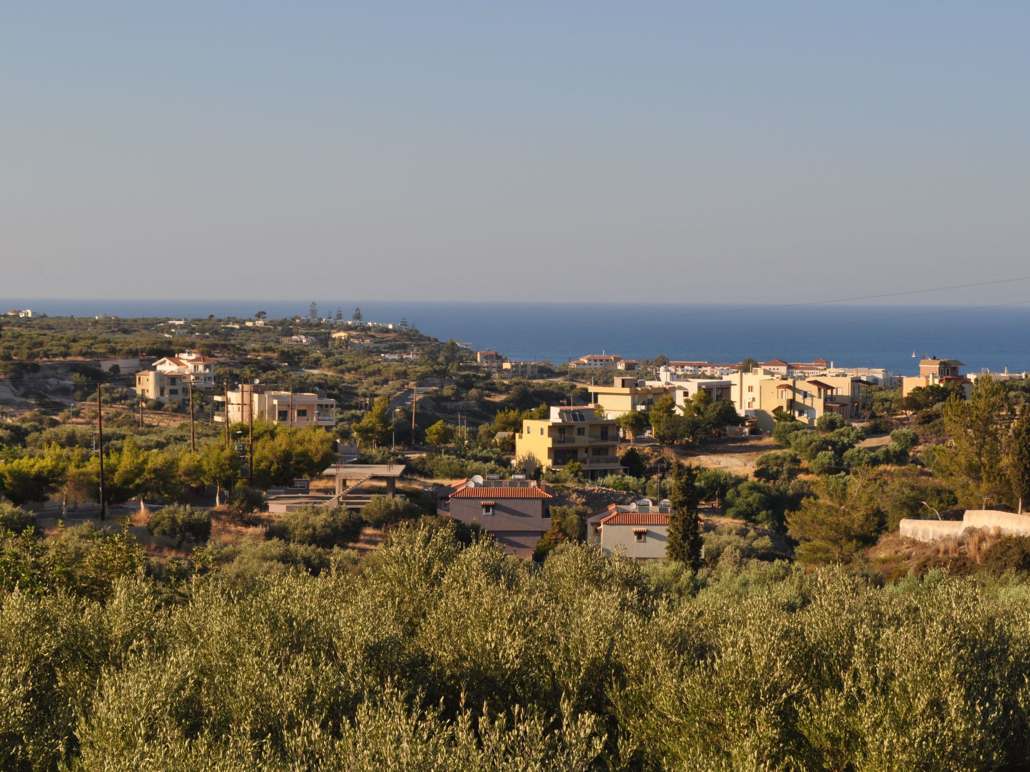 Nefeli Blue Villa in altem Olivenhain, Meerblick-Binnen