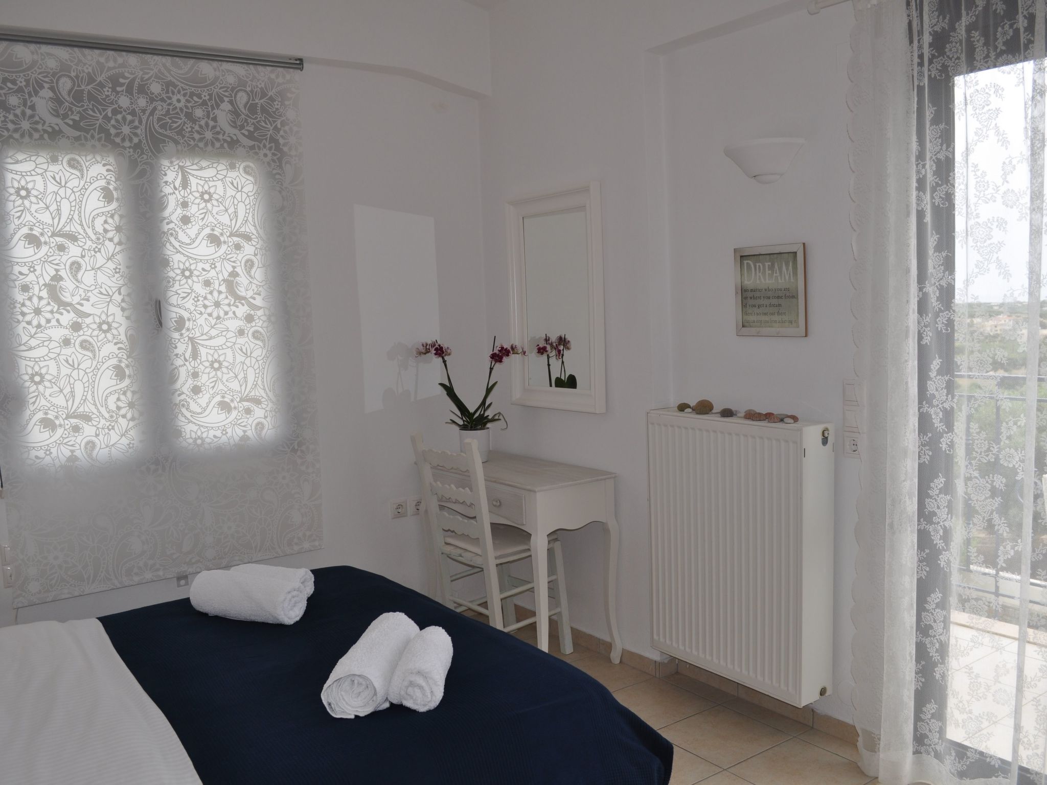 Nefeli Blue Villa in altem Olivenhain, Meerblick-Binnen