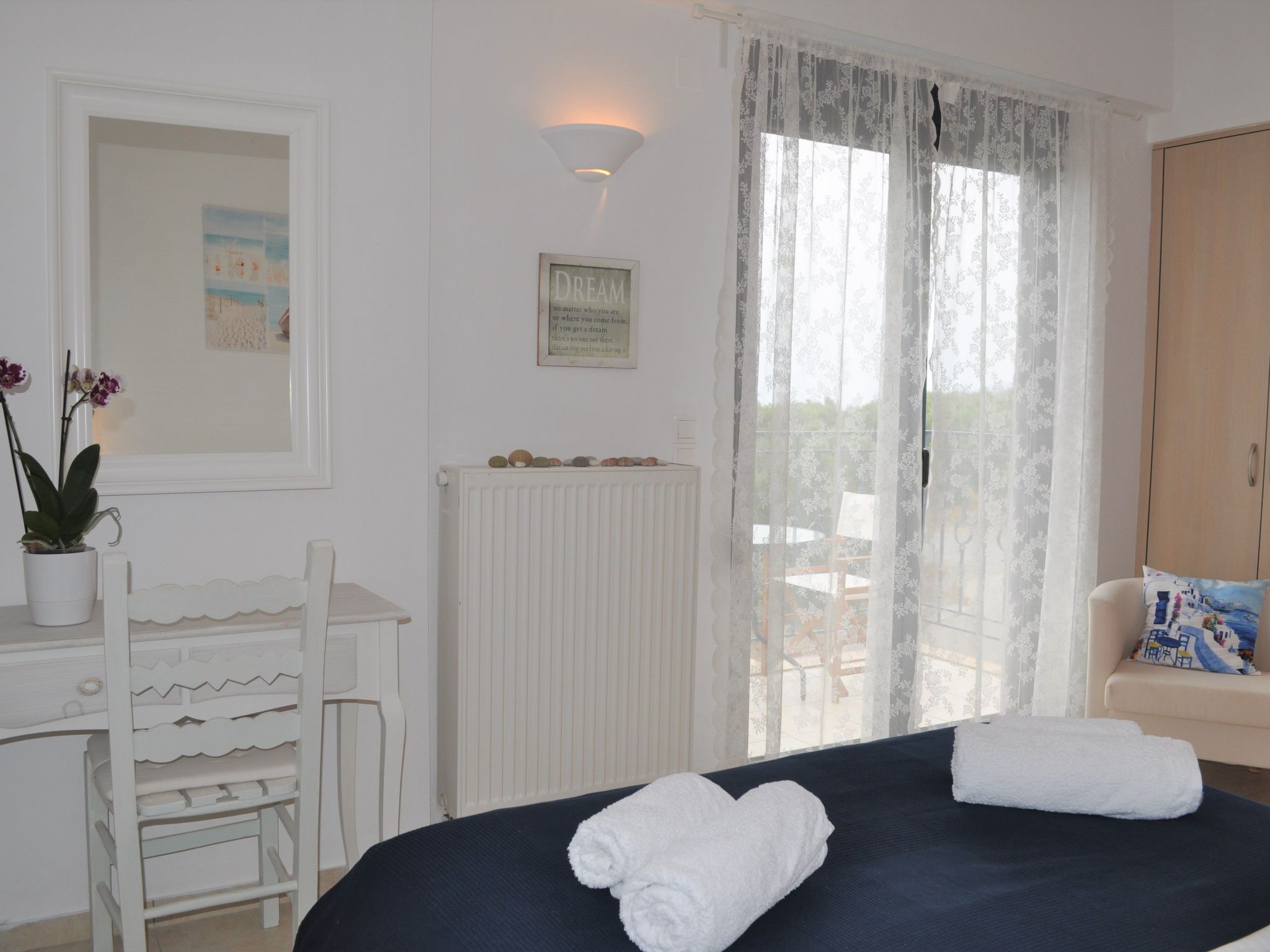 Nefeli Blue Villa in altem Olivenhain, Meerblick-Binnen