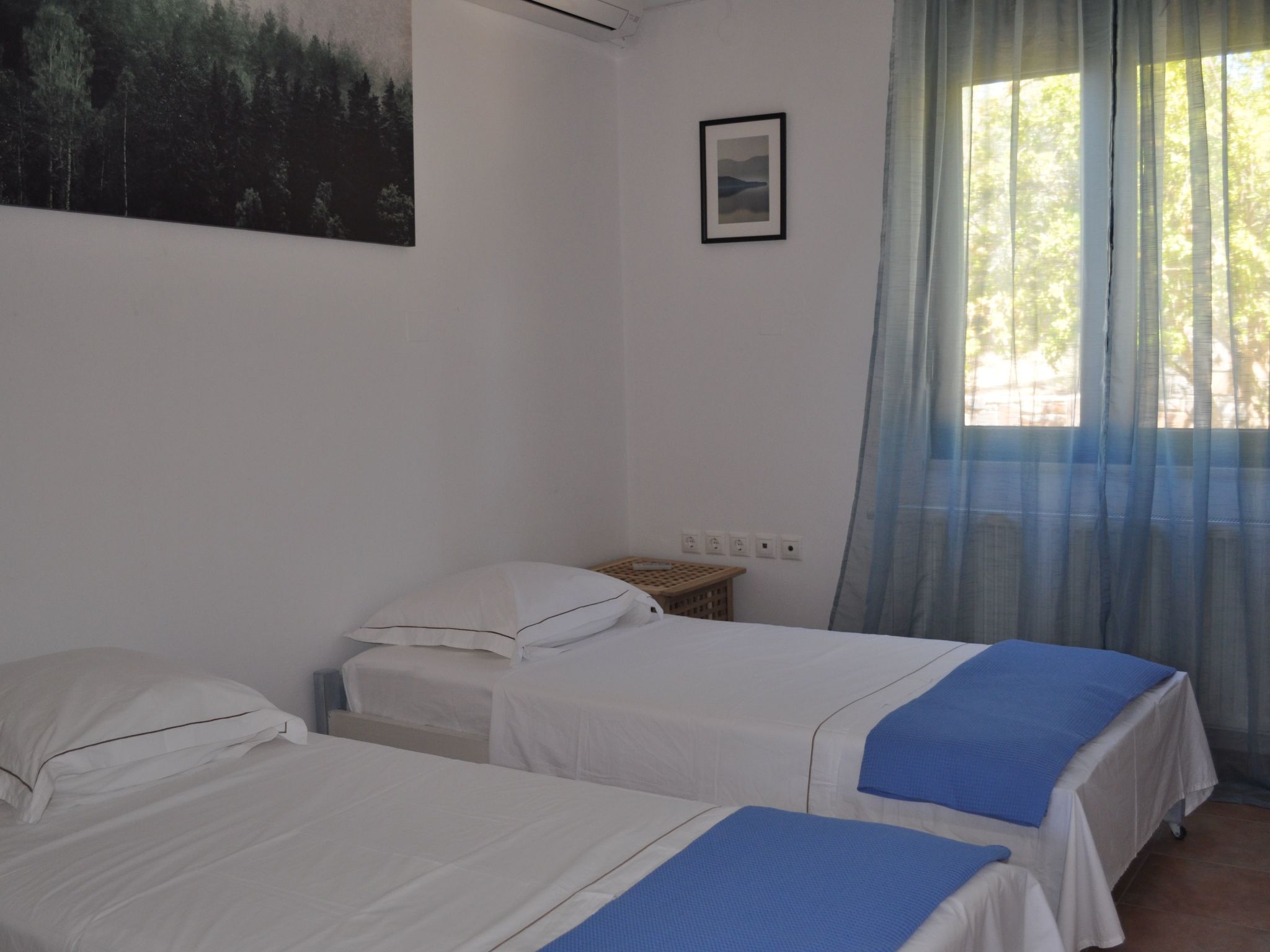 Nefeli Blue Villa in altem Olivenhain, Meerblick-Binnen