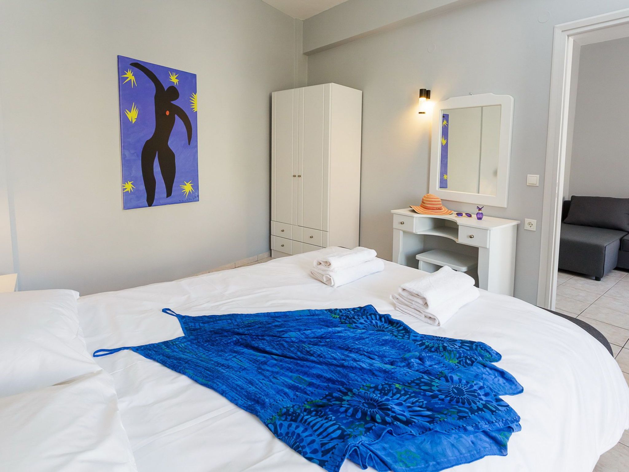 Wohnung in Kato Gouves mit Gemeinschaftspool-Binnen